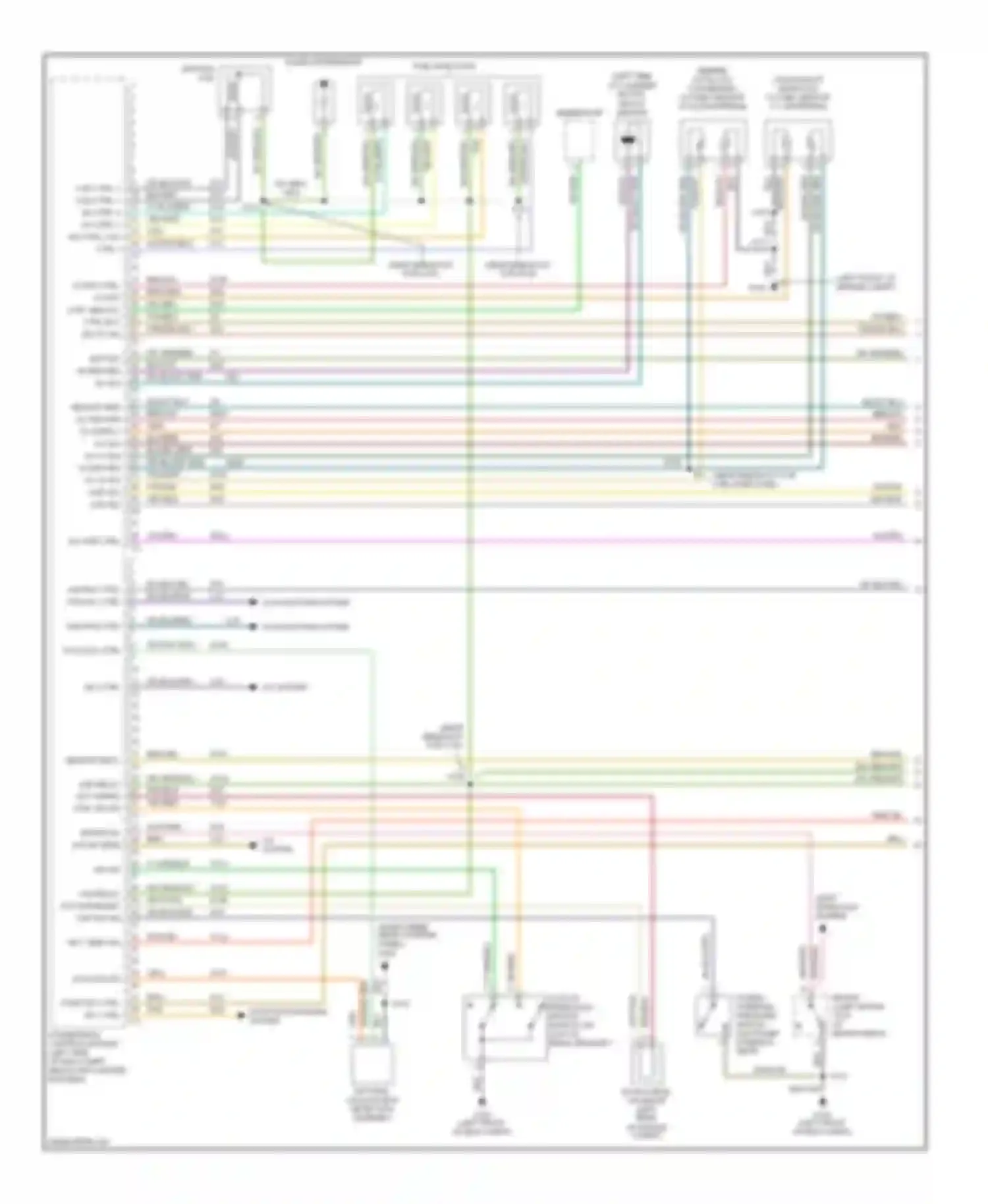 Neon Dodge II (1999-2005): Wiring diagram engine performance 2.4l turbo (1 of 3)