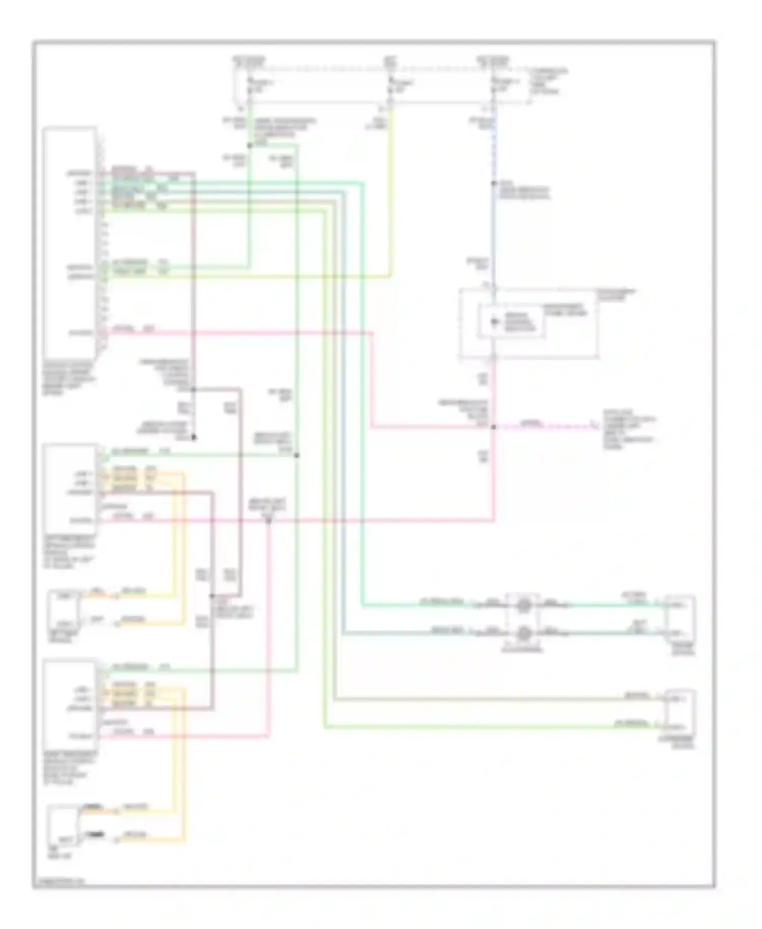 Neon Dodge II (1999-2005): Supplemental restraints circuit