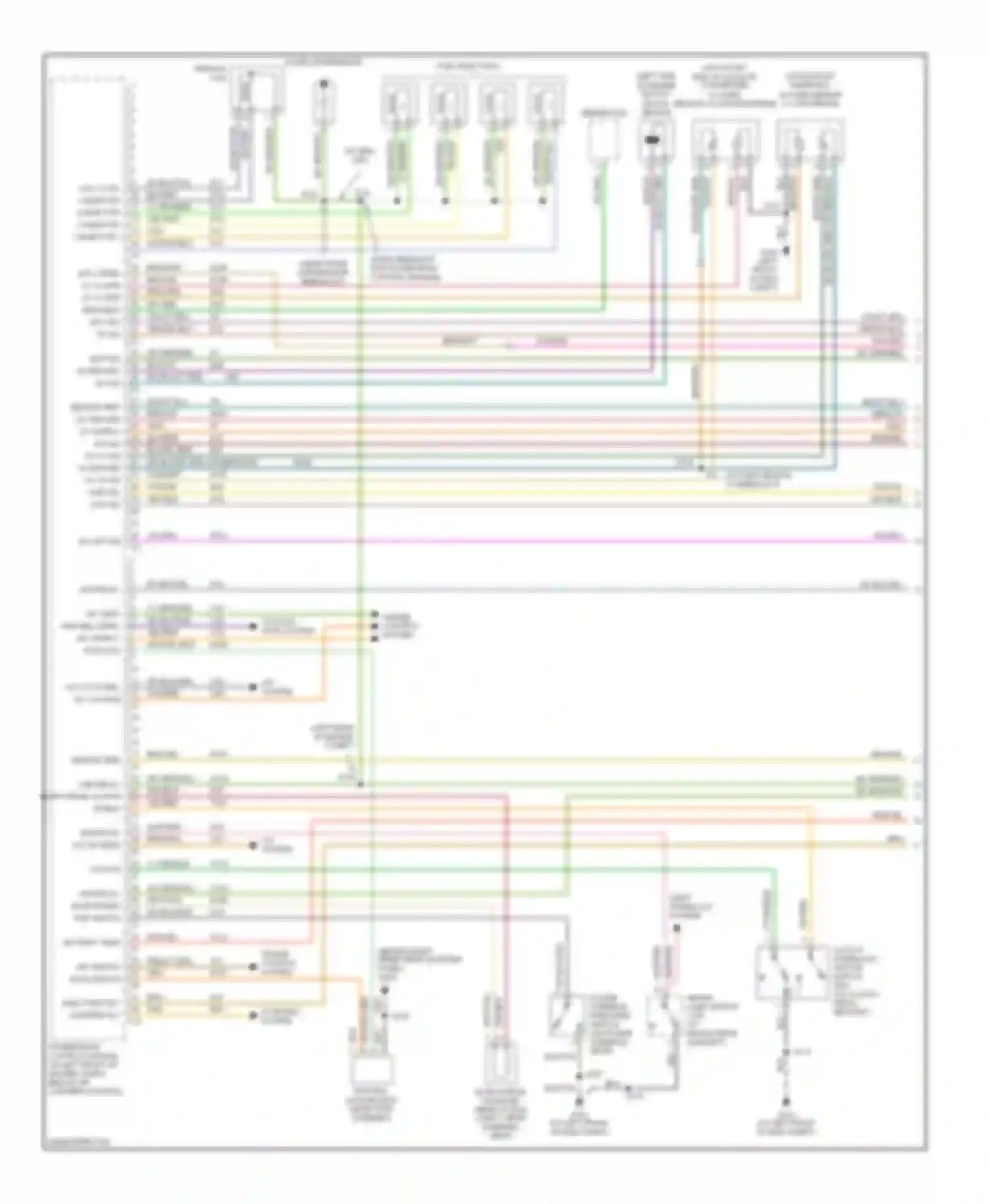 Wiring diagram org/dk blu for Dodge Neon II (1999-2005) (3 of 6)
