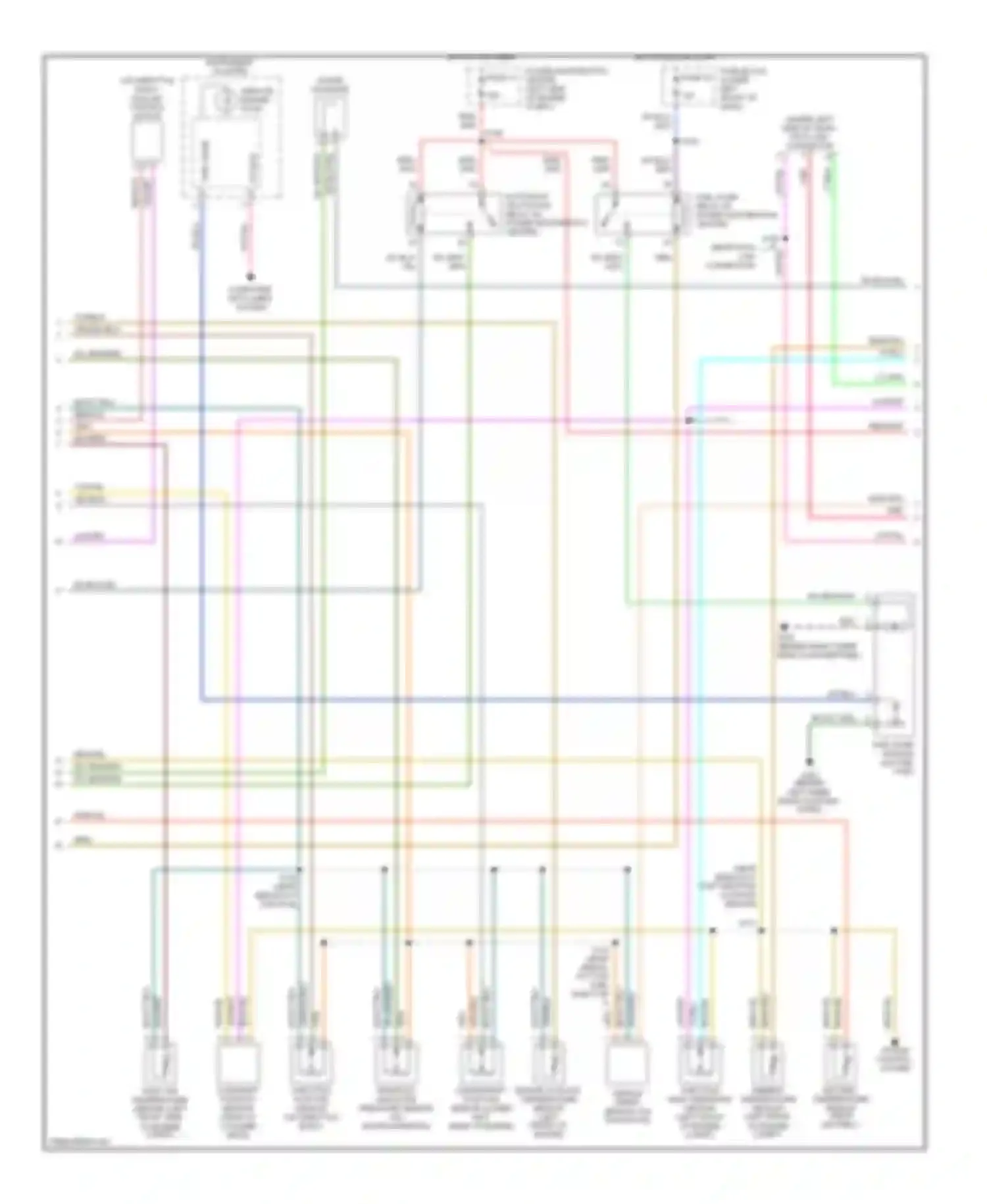 Wiring diagram pci bus for Dodge Neon II (1999-2005) (9 of 10)