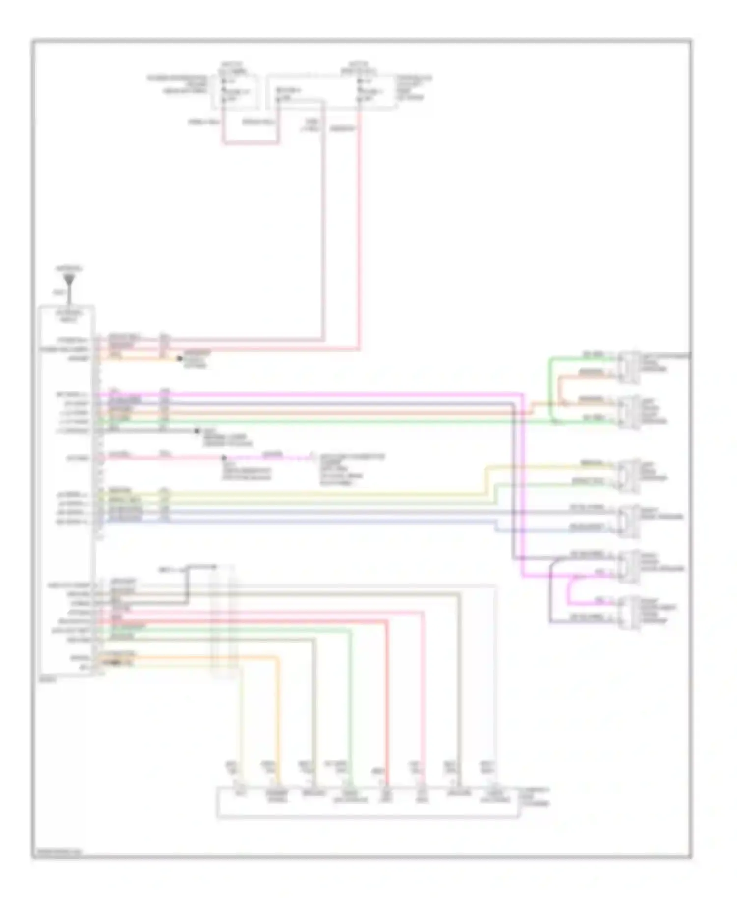 Wiring diagram red/wht for Dodge Neon II (1999-2005) (6 of 13)