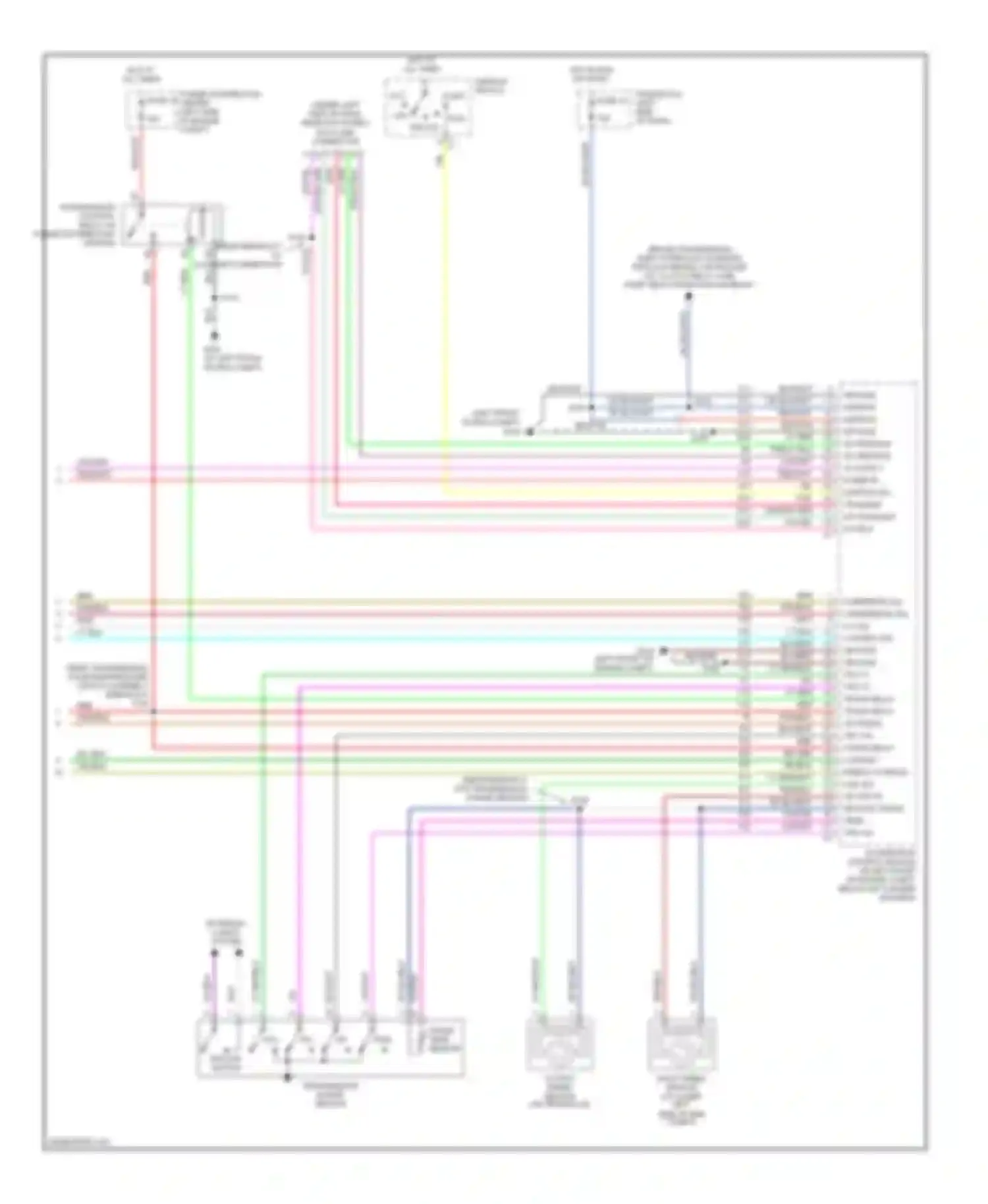 Wiring diagram vio/wht for Dodge Neon II (1999-2005) (12 of 13)
