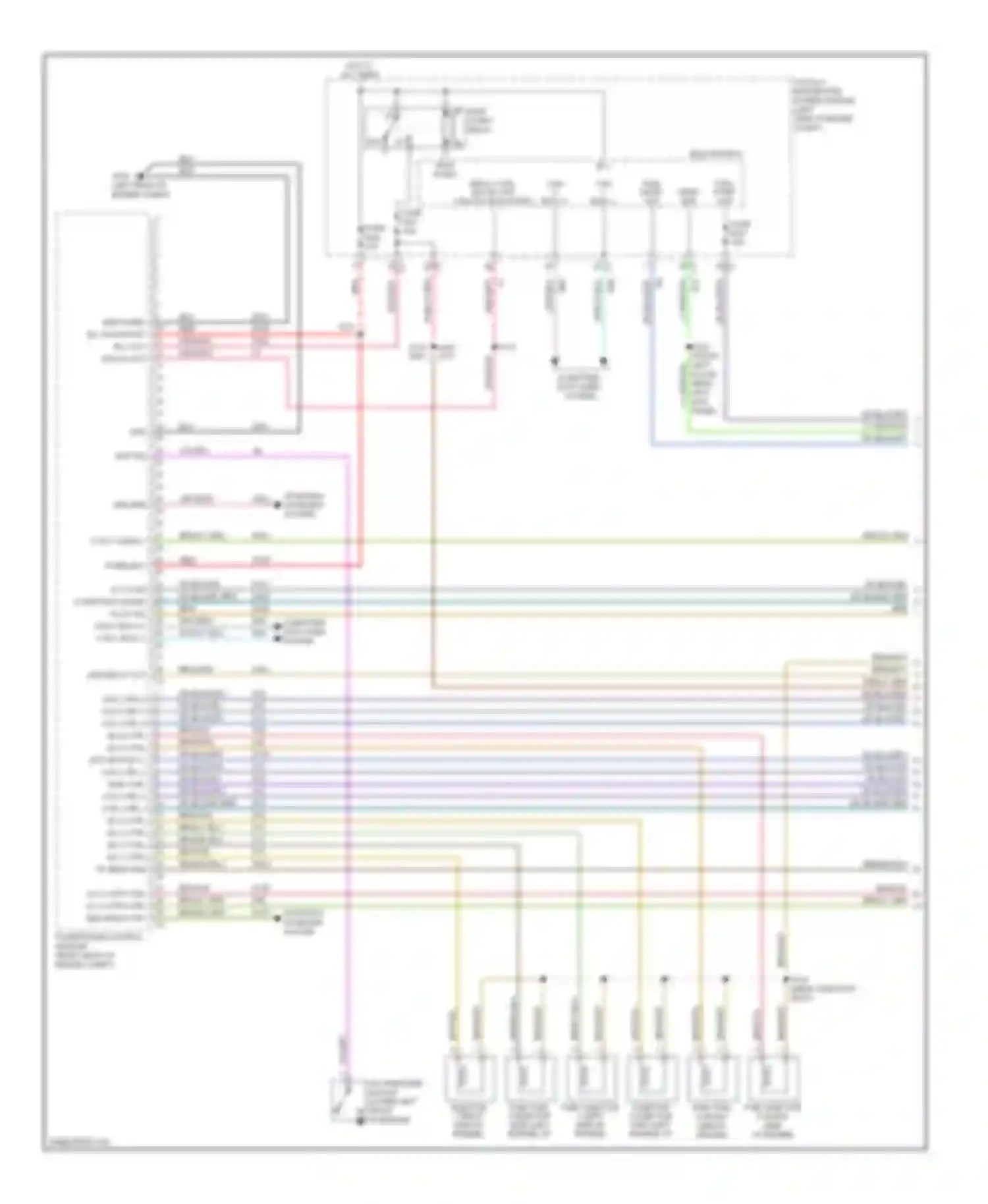 Nitro Dodge I (2006-2011): Wiring diagram engine performance 3.7l (1 of 5)