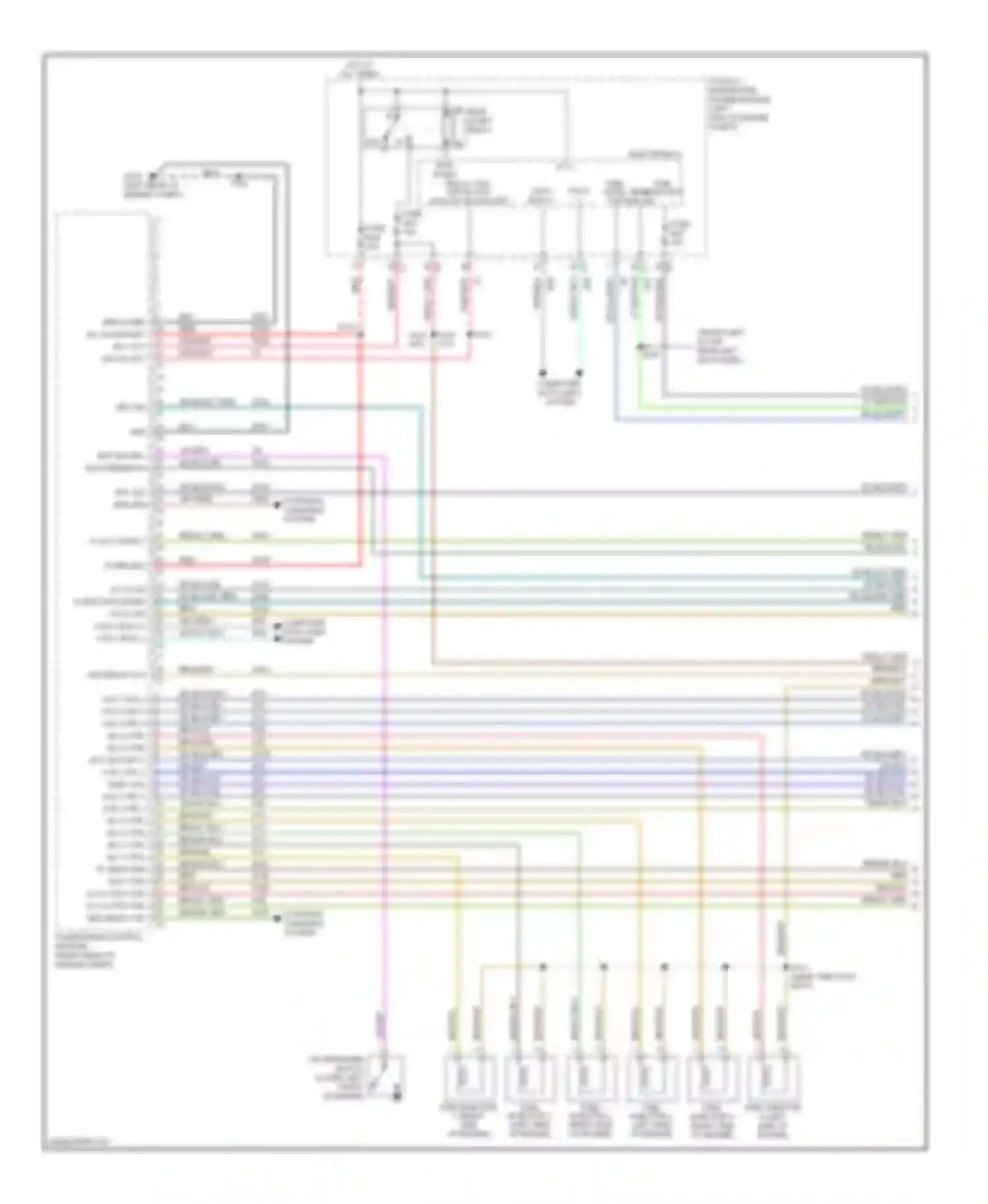 Nitro Dodge I (2006-2011): Wiring diagram engine performance 4.0l (1 of 4)