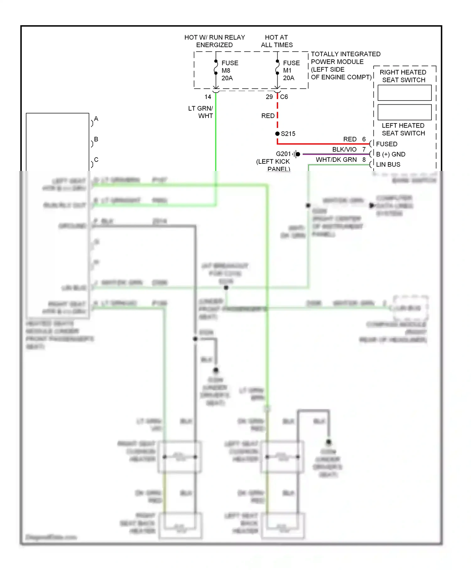 Dodge Nitro I (2006-2011) computer data lines system wiring diagram  (23 of 45)
