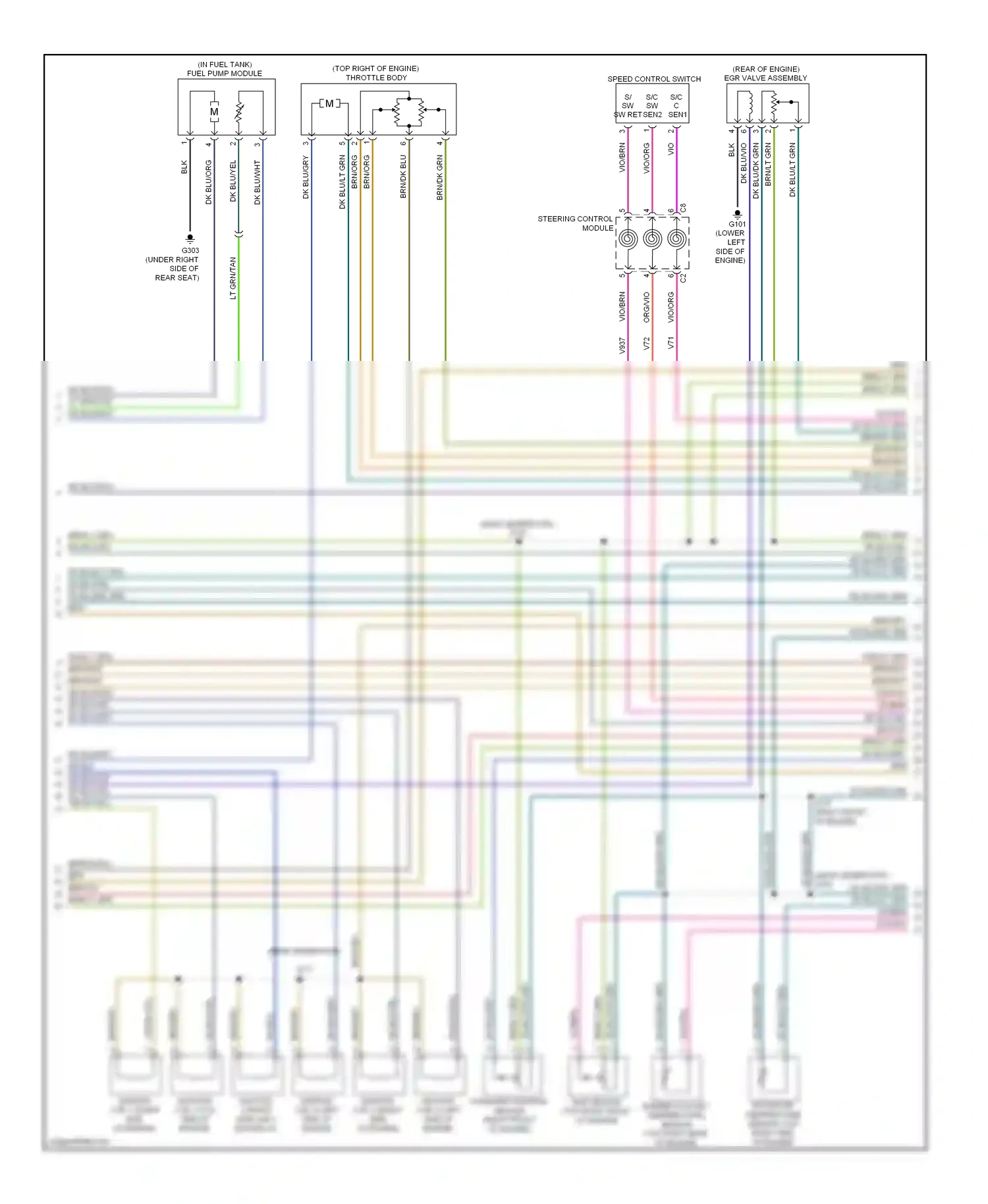 Dodge Nitro I (2006-2011) dk blu/org wiring diagram  (8 of 9)