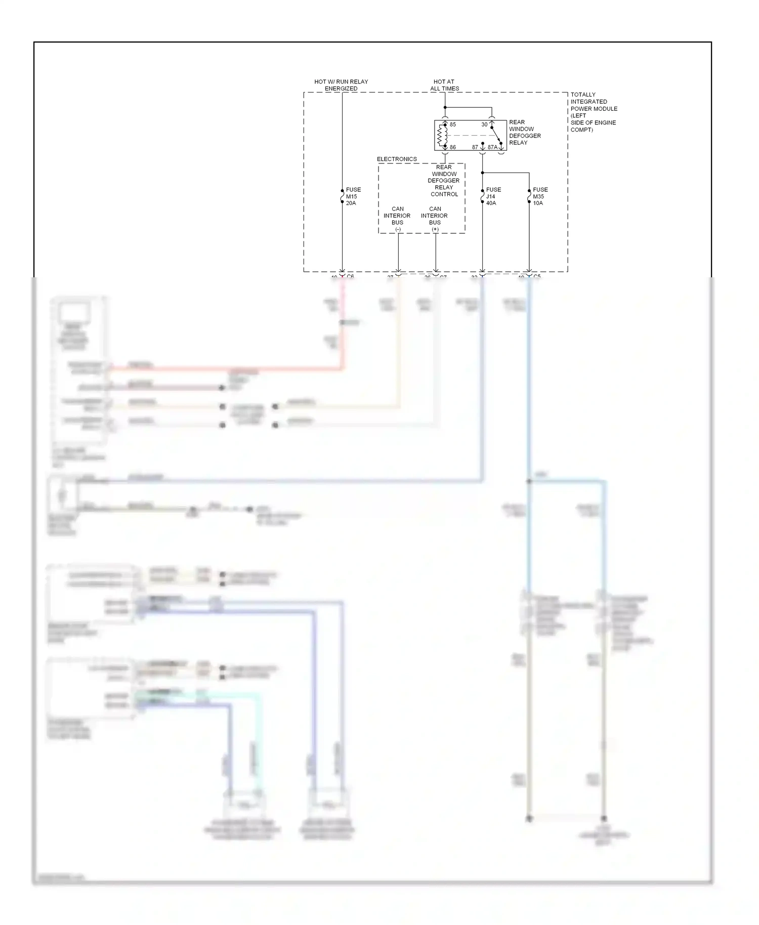 Dodge Nitro I (2006-2011) electronics wiring diagram  (7 of 35)