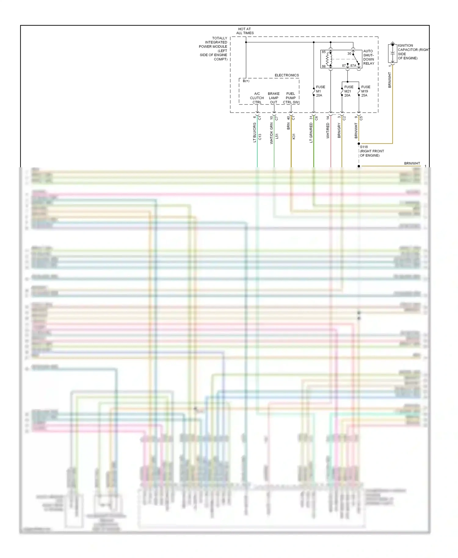 Dodge Nitro I (2006-2011) electronics wiring diagram  (20 of 35)