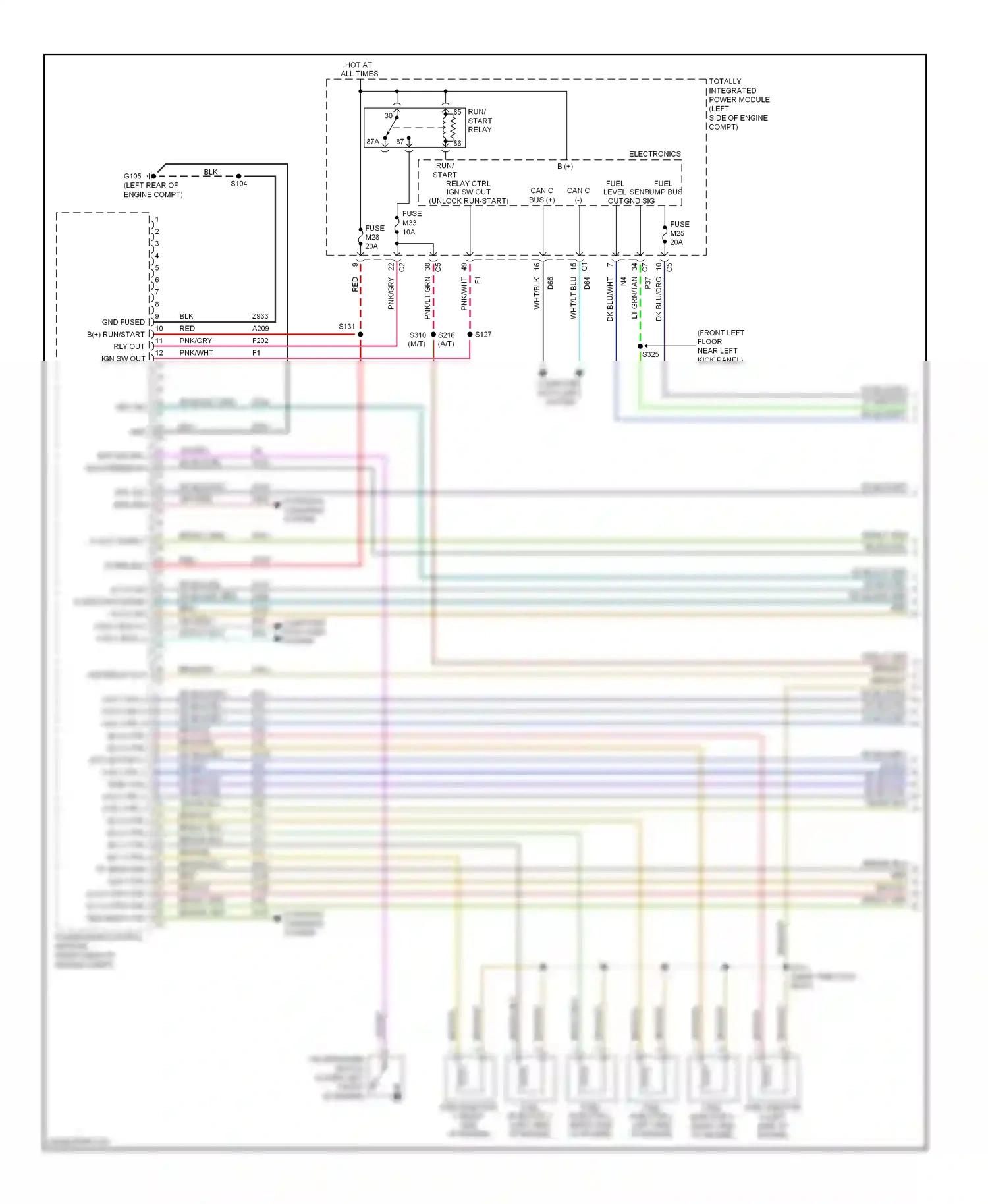 Dodge Nitro I (2006-2011) electronics wiring diagram  (19 of 35)