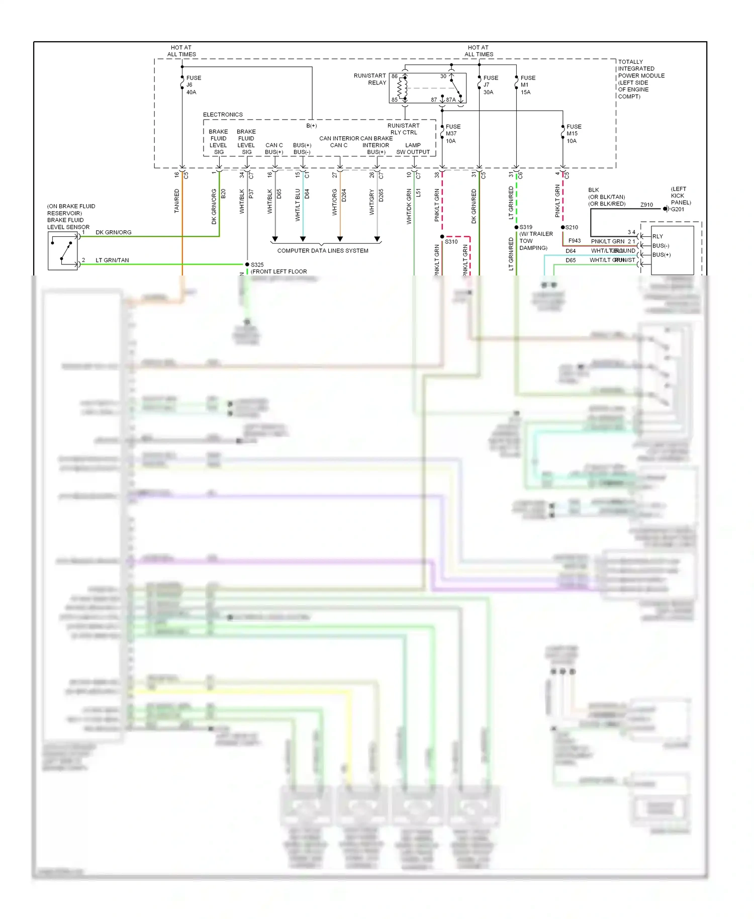 Dodge Nitro I (2006-2011) fuse wiring diagram  (1 of 45)