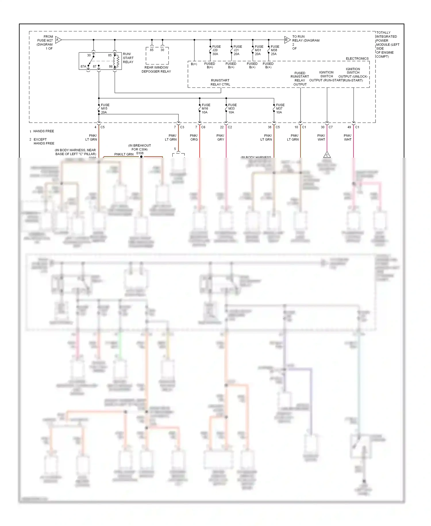 Dodge Nitro I (2006-2011) (left kick panel) wiring diagram  (18 of 32)