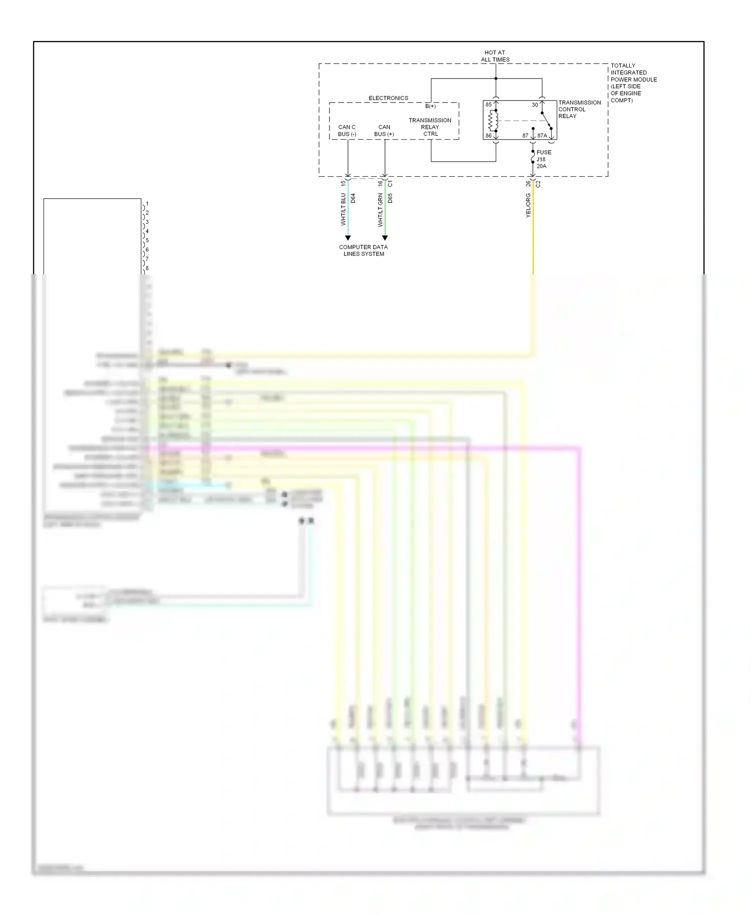 Dodge Nitro I (2006-2011) lt blu wiring diagram  (11 of 14)