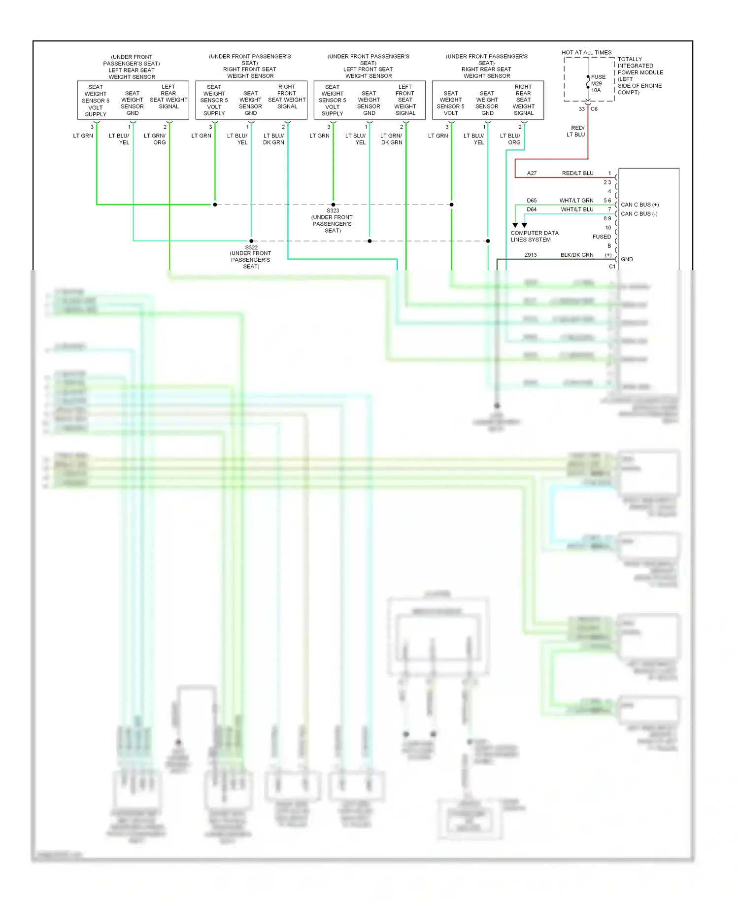 Dodge Nitro I (2006-2011) lt blu wiring diagram  (14 of 14)