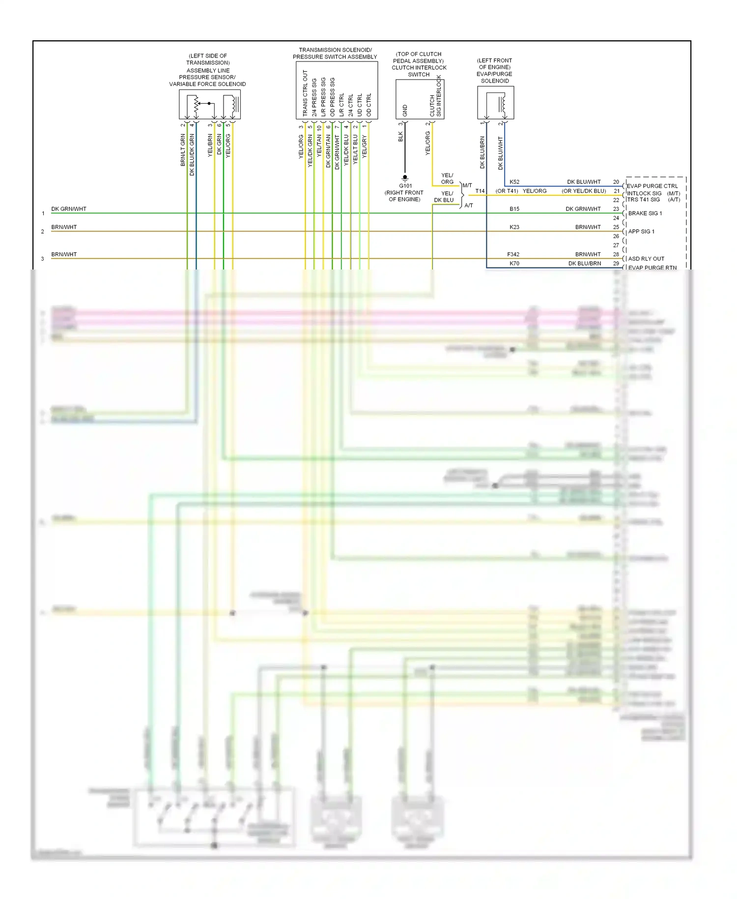Dodge Nitro I (2006-2011) o/d ctrl wiring diagram  (2 of 2)