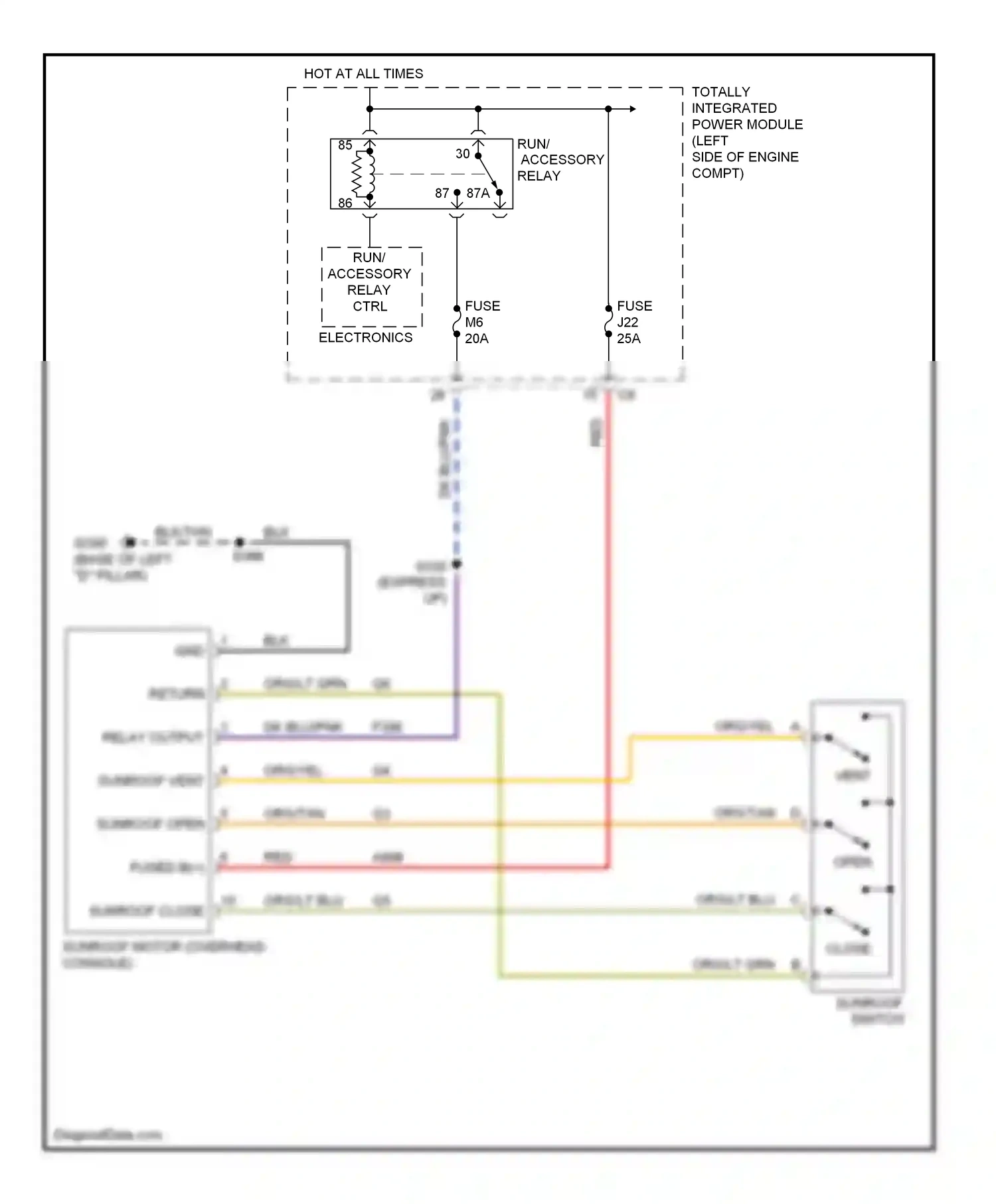 Dodge Nitro I (2006-2011) (open) wiring diagram  (1 of 1)