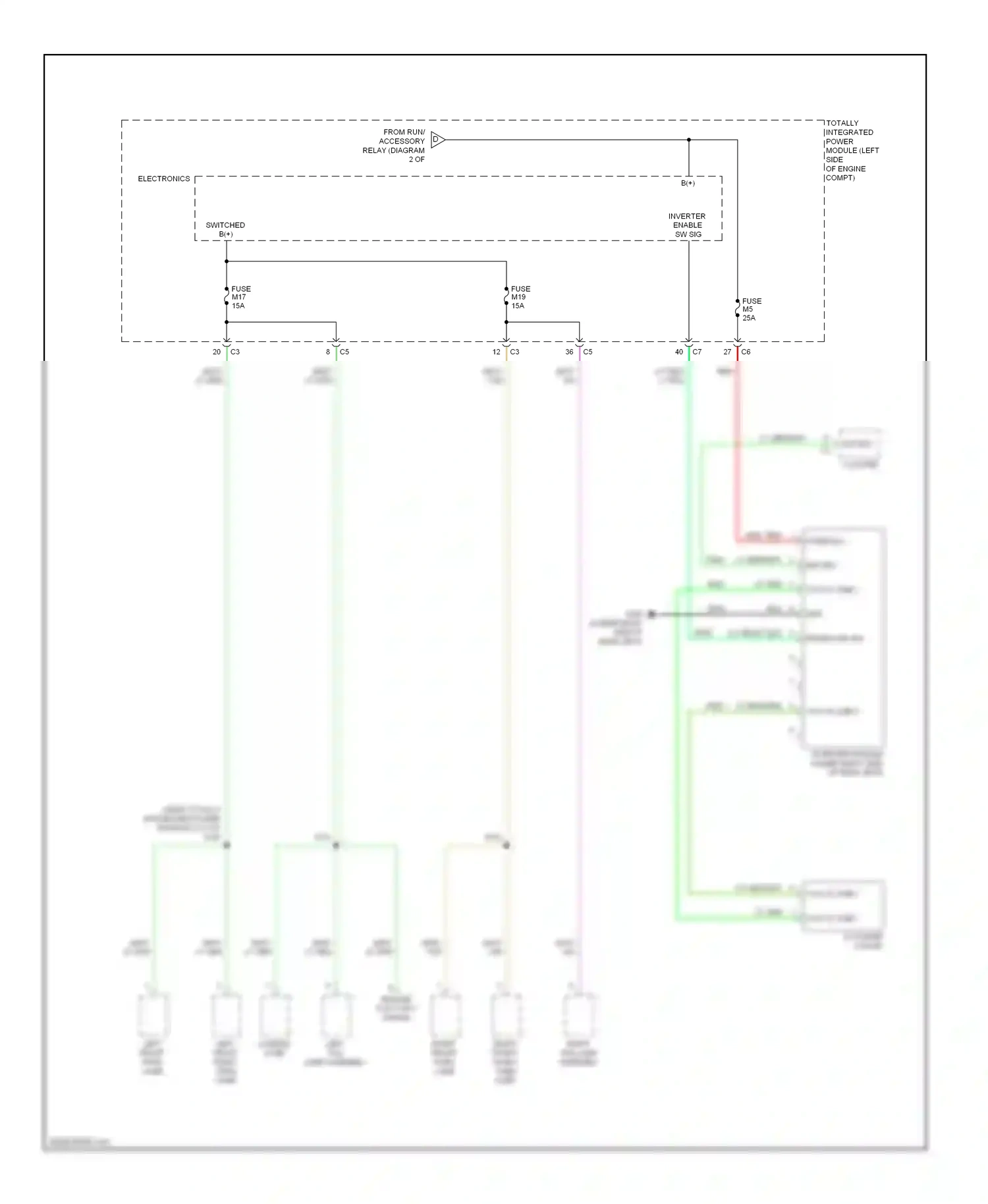 Dodge Nitro I (2006-2011) red wiring diagram  (15 of 30)