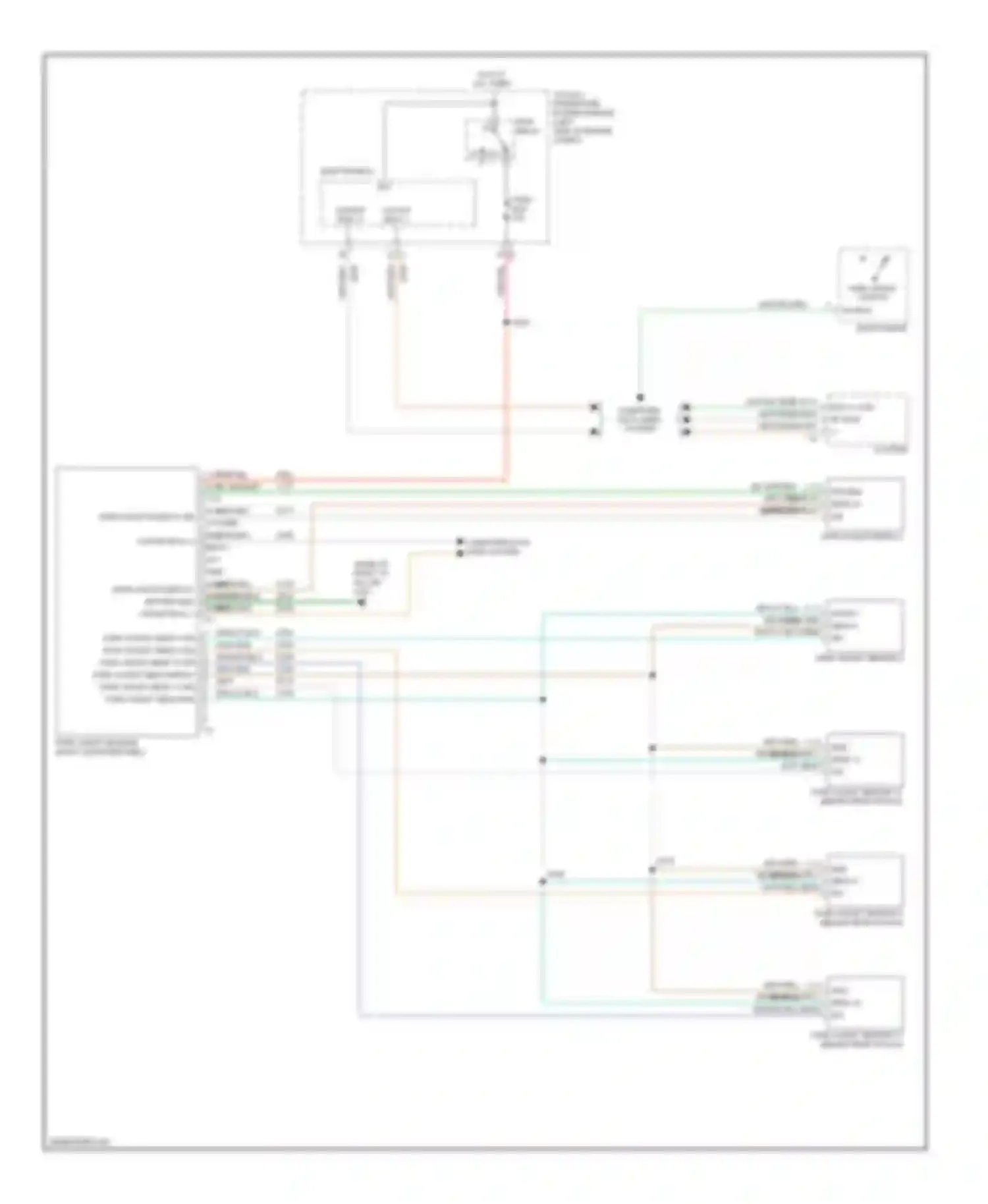 Dodge Nitro I (2006-2011) relay wiring diagram  (4 of 10)
