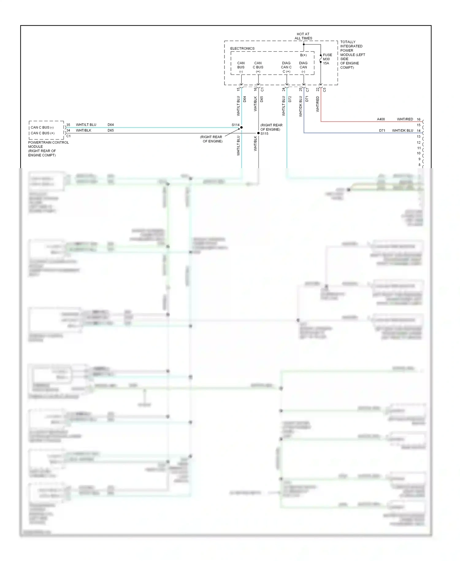 Dodge Nitro I (2006-2011) w/ evic wiring diagram  (1 of 1)