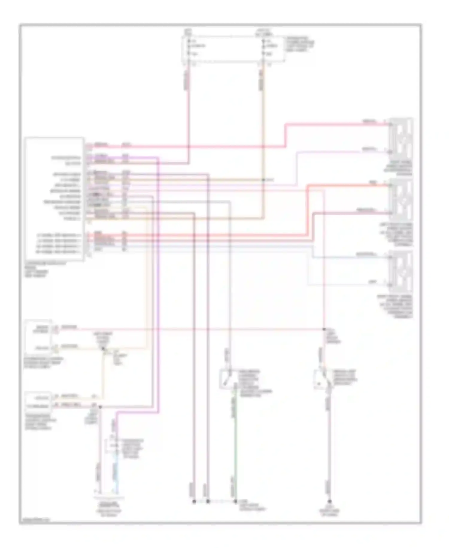 Pickup R1500 Dodge  (1996-2010): Anti-lock brake circuits