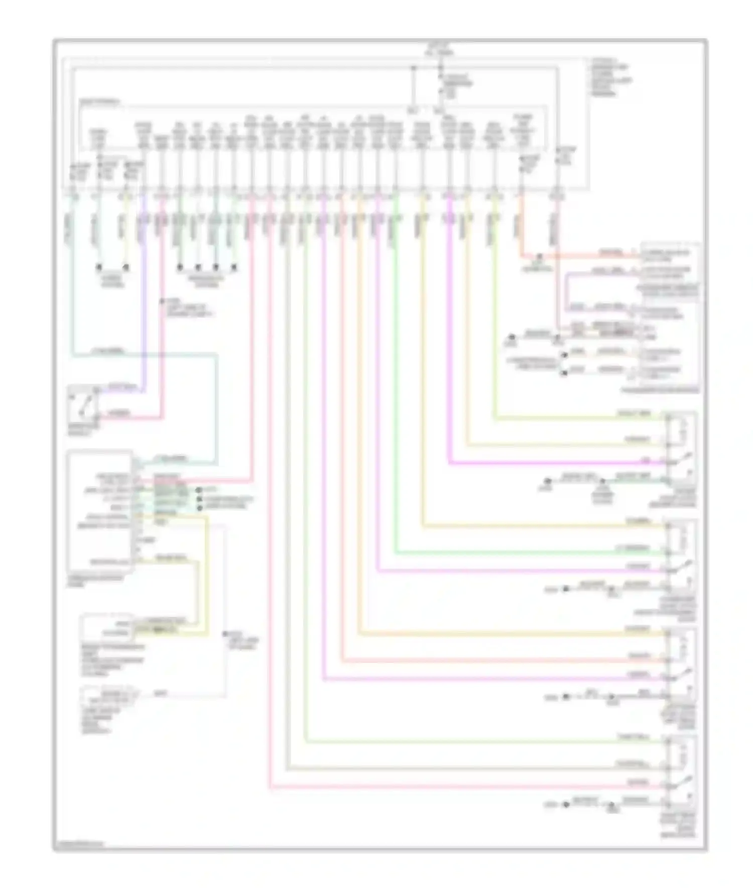 Pickup R1500 Dodge  (1996-2010): Anti-theft circuit