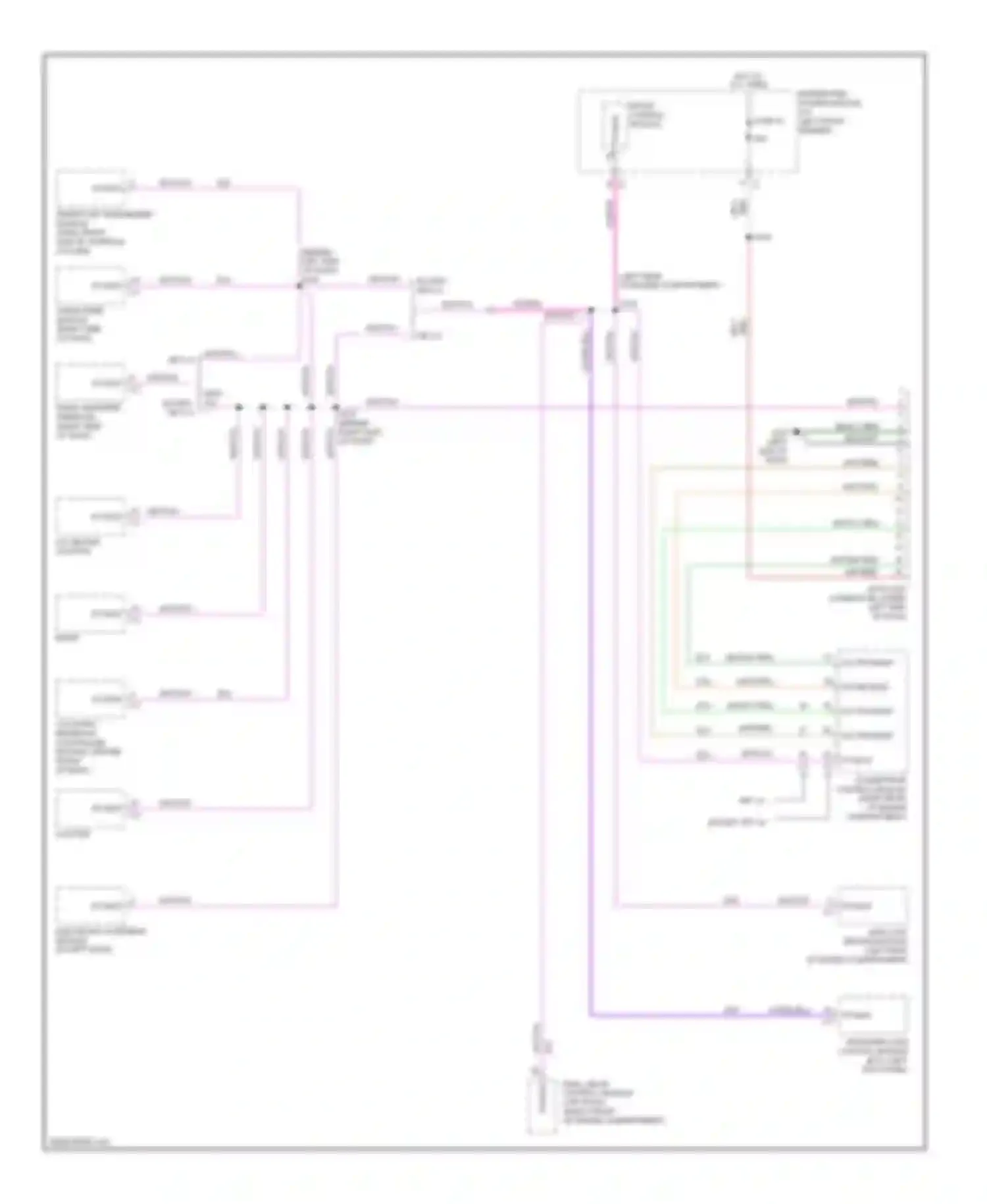 Pickup R1500 Dodge  (1996-2010): 8.3l, computer data lines circuit