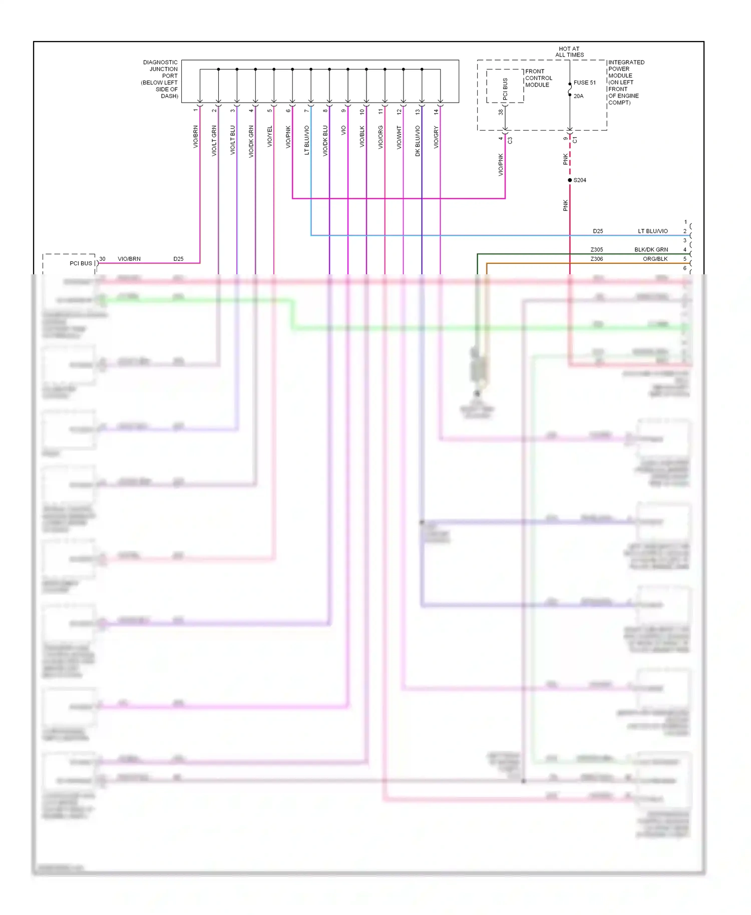 Computer data lines — Computer data lines. Dodge Pickup R1500  (1996-2010)