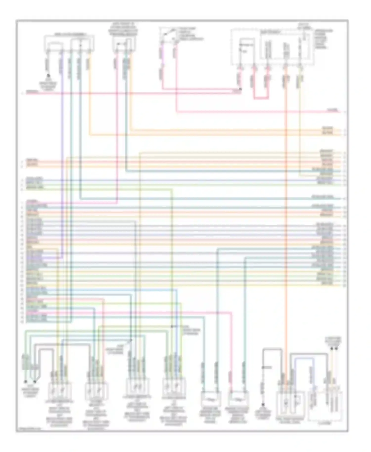Pickup R1500 Dodge  (1996-2010): Wiring diagram engine performance 3.7l (2 of 4)