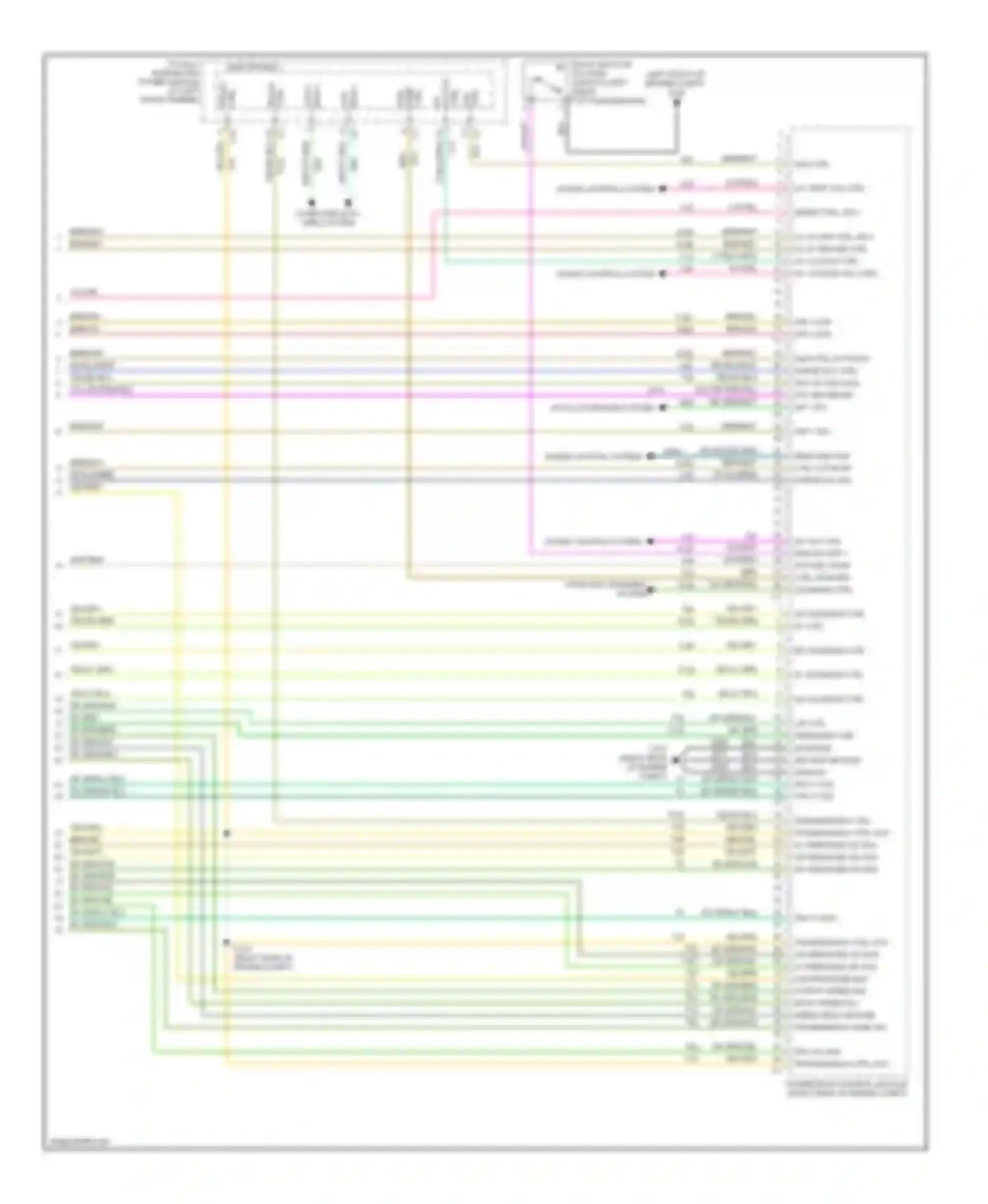 Pickup R1500 Dodge  (1996-2010): Wiring diagram engine performance 4.7l (5 of 5)