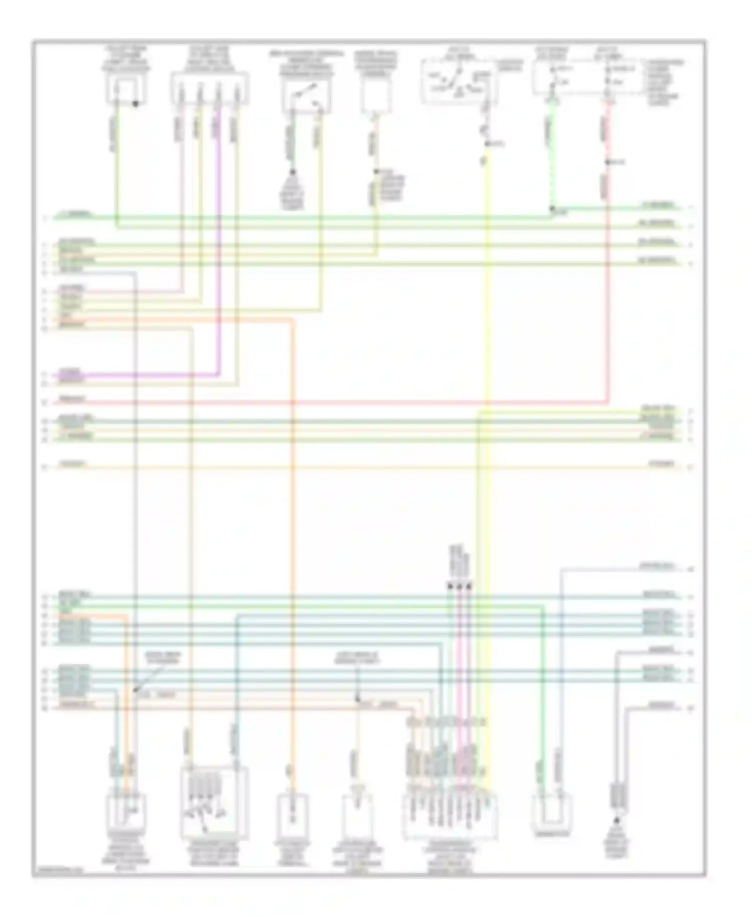 Pickup R1500 Dodge  (1996-2010): Wiring diagram engine performance 4.7ls (2 of 4)
