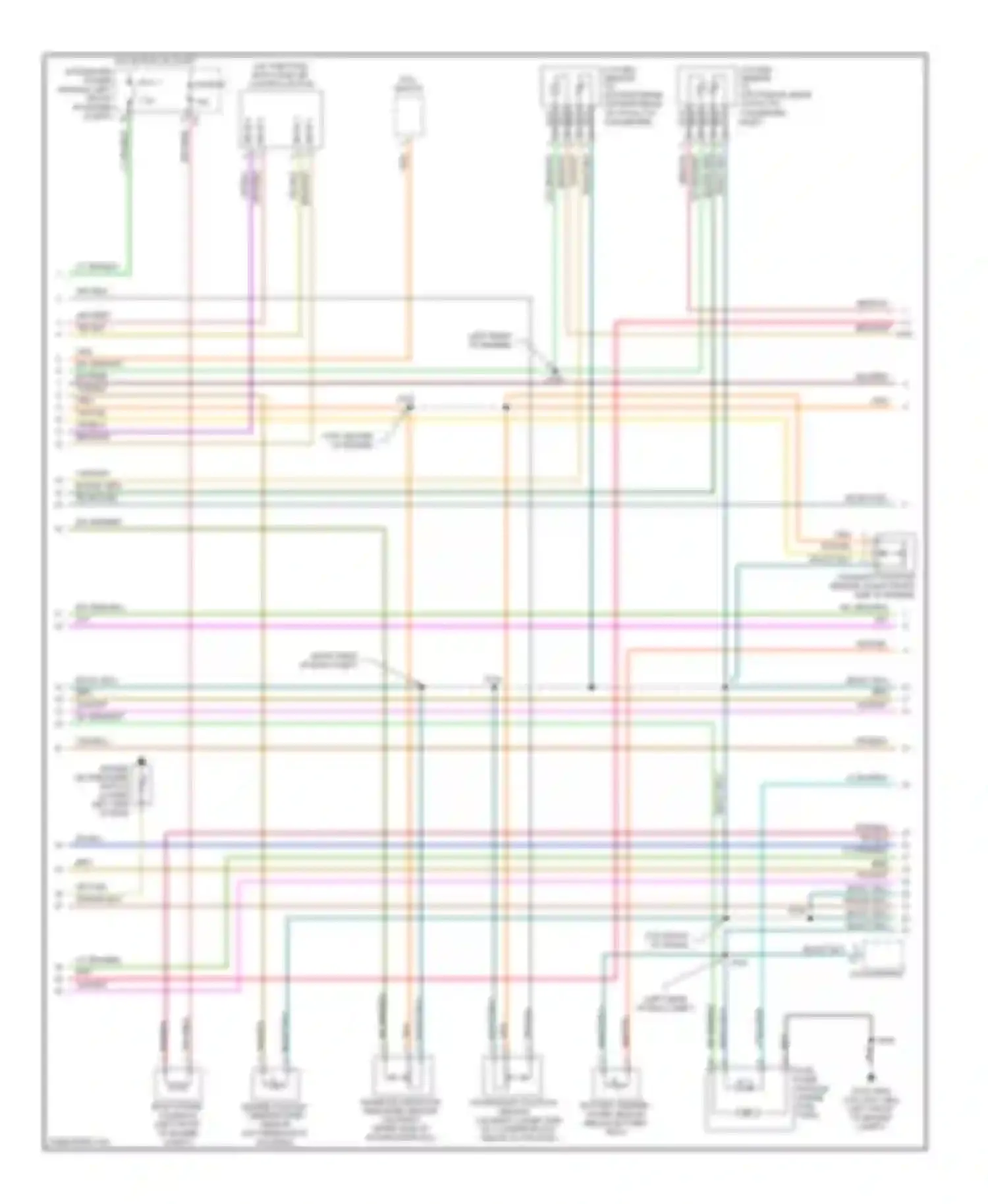Pickup R1500 Dodge  (1996-2010): Wiring diagram engine performance 5.9l (2 of 3)