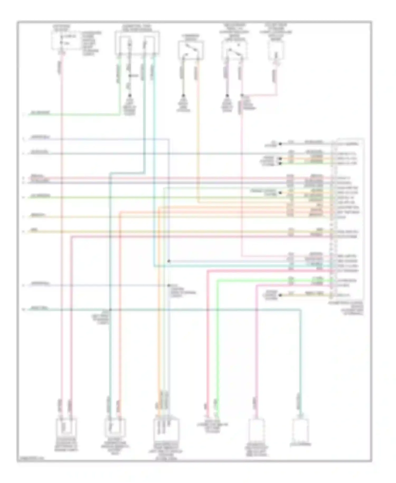 Pickup R1500 Dodge  (1996-2010): Wiring diagram engine performance 5.9ls (4 of 4)