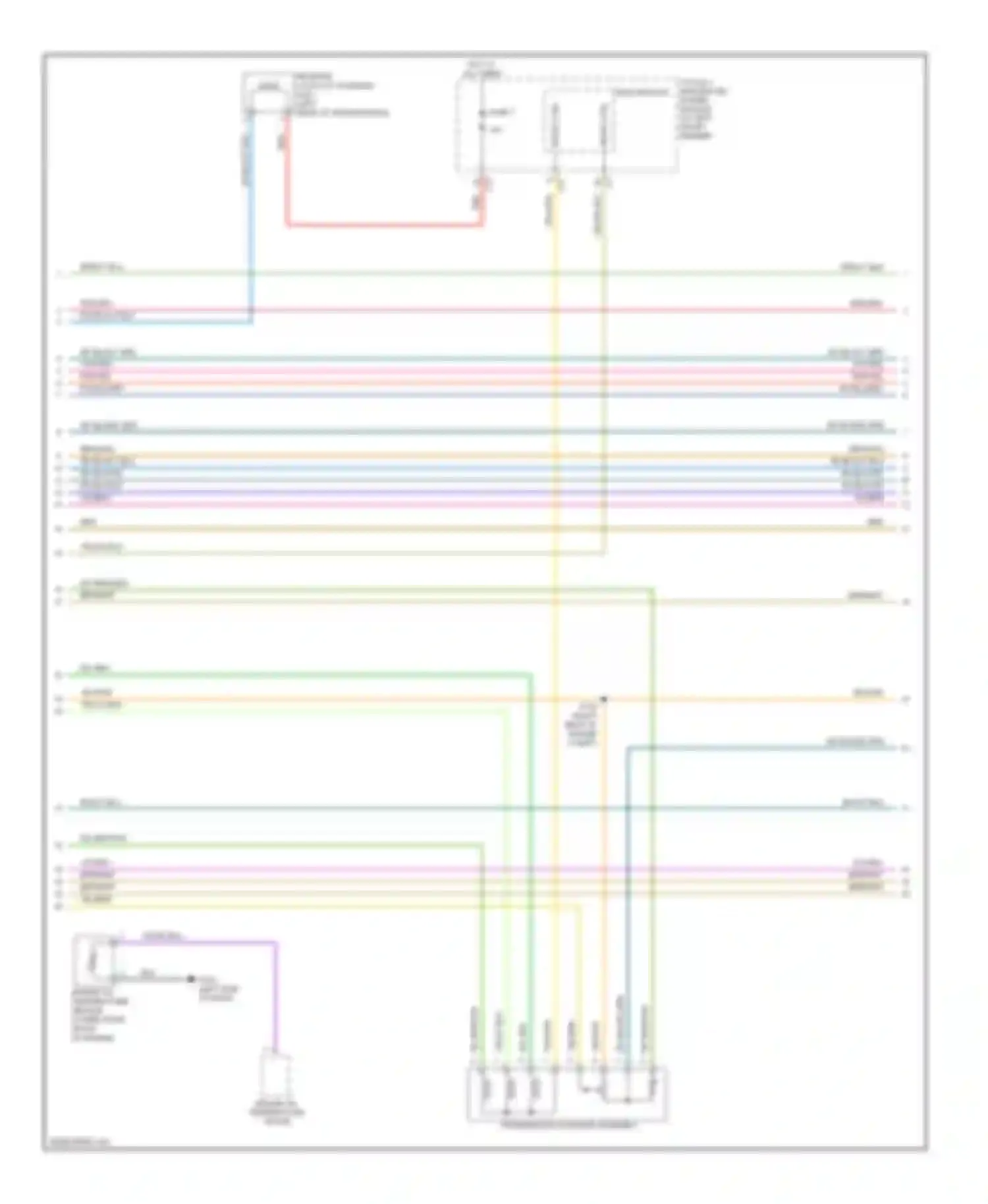 Pickup R1500 Dodge  (1996-2010): Wiring diagram engine performance 8.3l (2 of 5)