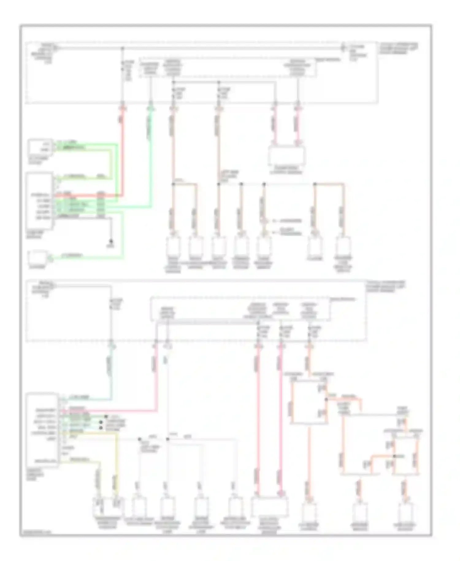Pickup R1500 Dodge  (1996-2010): Power distribution circuit (3 of 3)