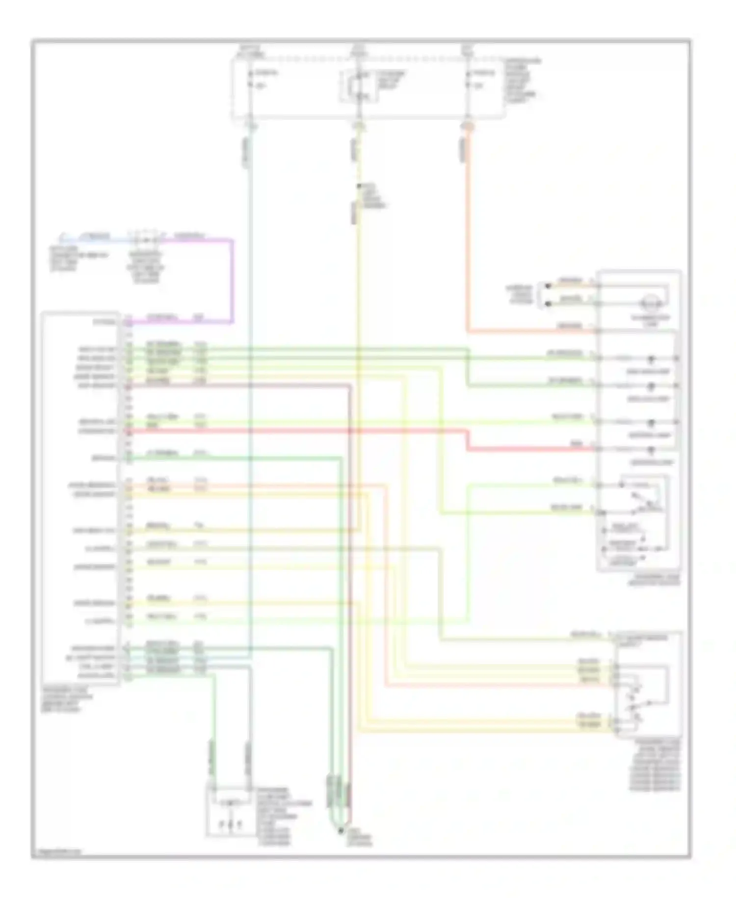 Pickup R1500 Dodge  (1996-2010): Transfer case circuit