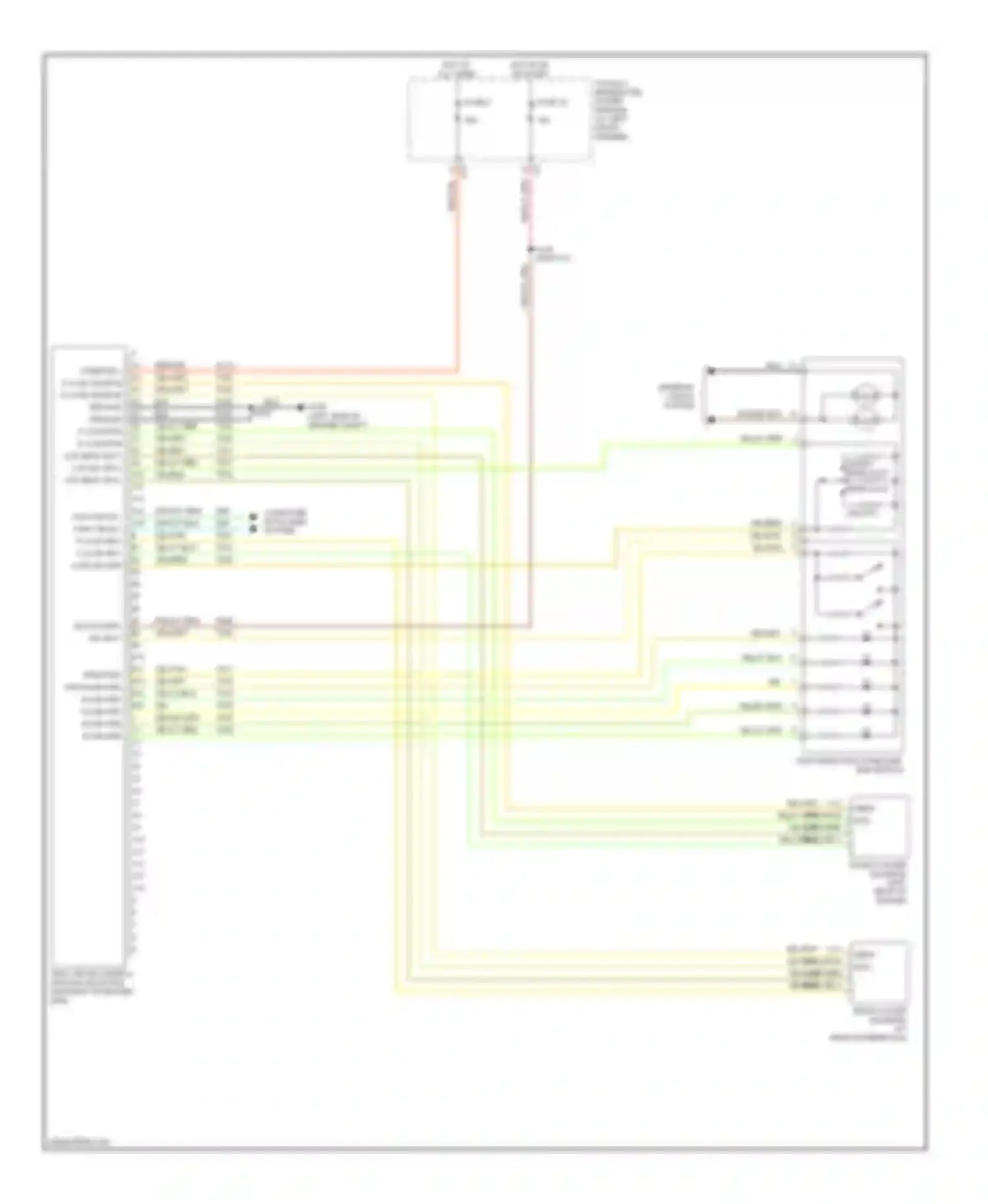 Pickup R1500 Dodge  (1996-2010): Front/rear differential lock circuit