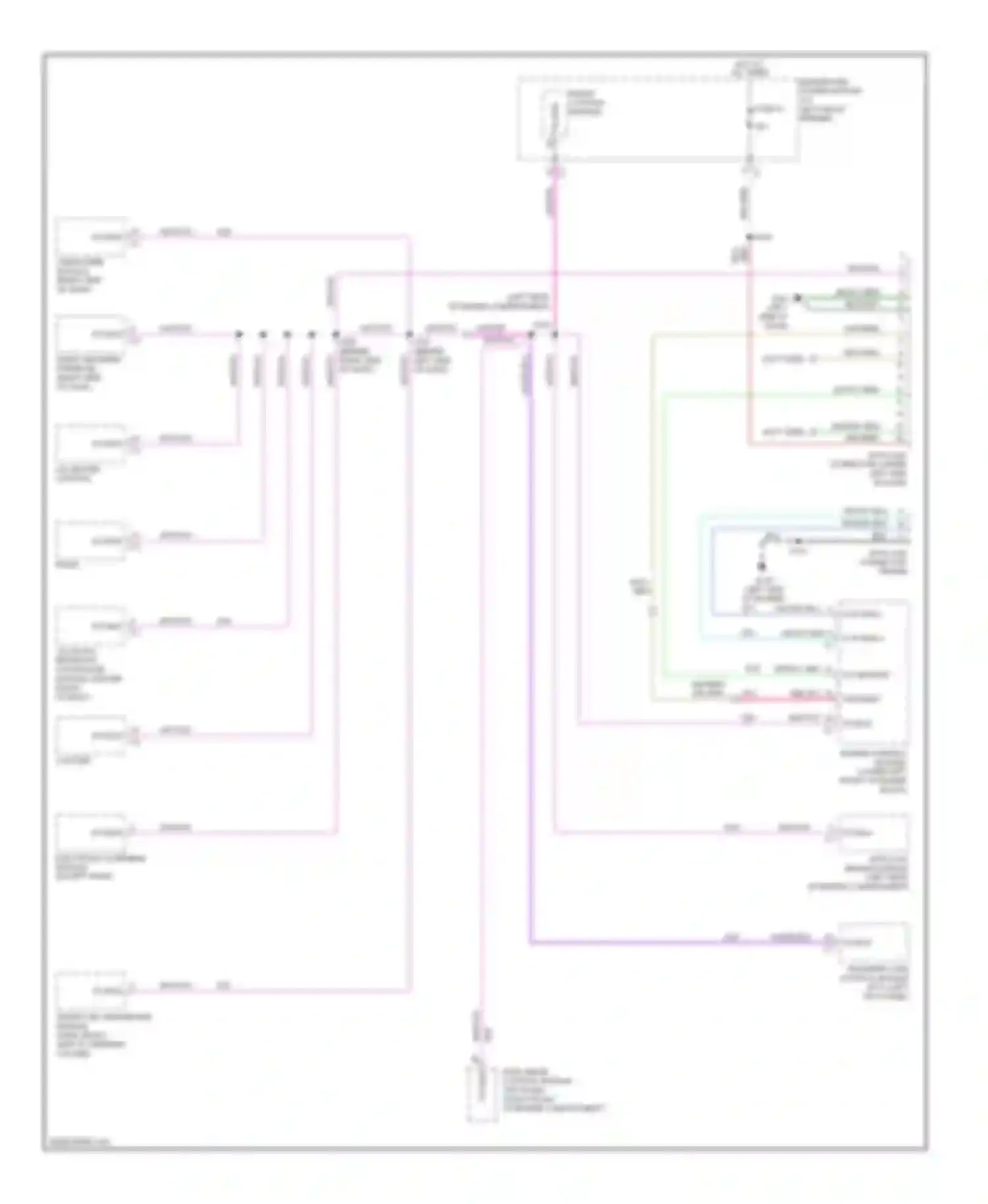 Pickup R2500 Dodge  (1996-2010): 5.9l diesel, computer data lines circuit