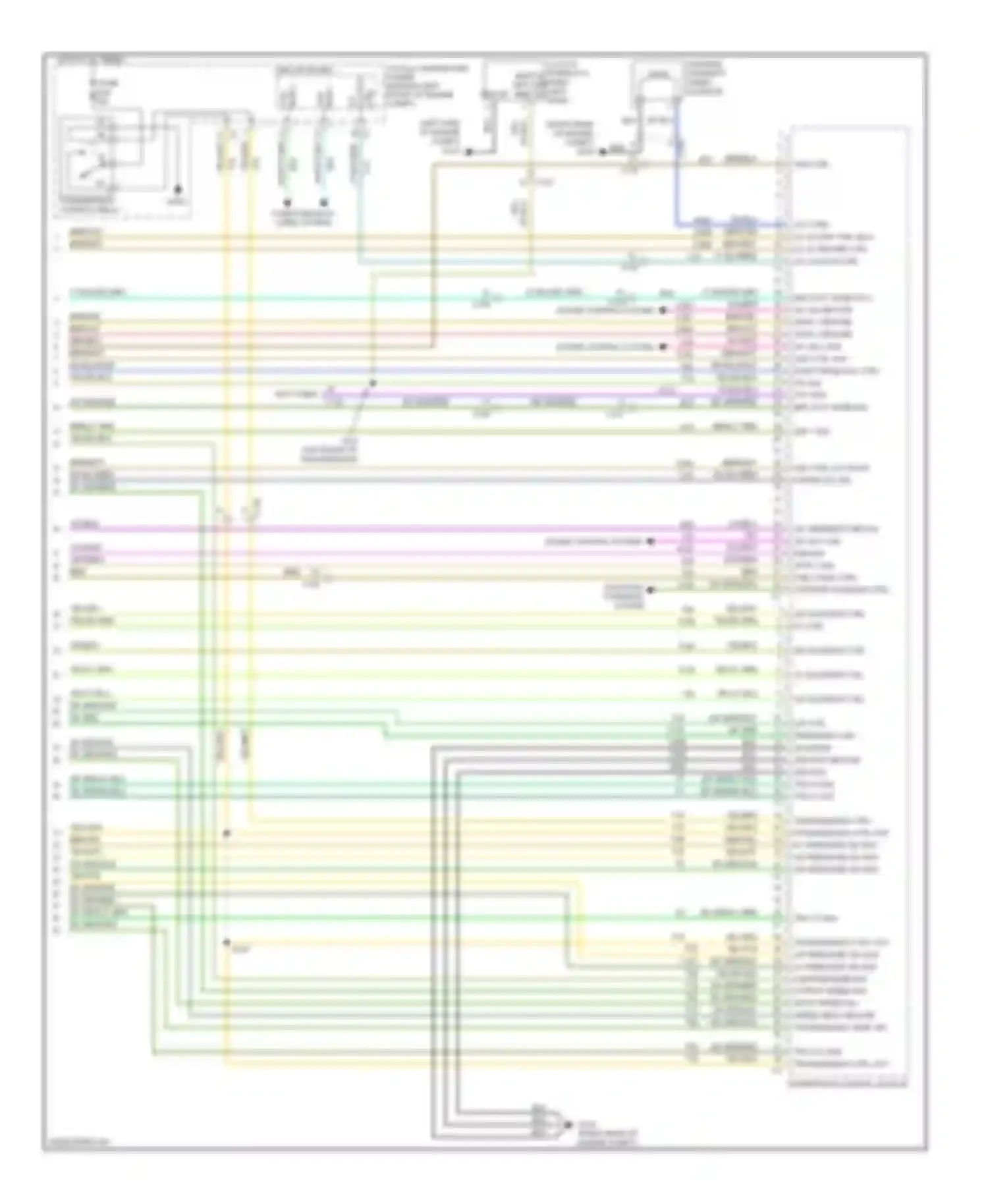 Pickup R2500 Dodge  (1996-2010): Wiring diagram engine performance 5.7l (5 of 5)