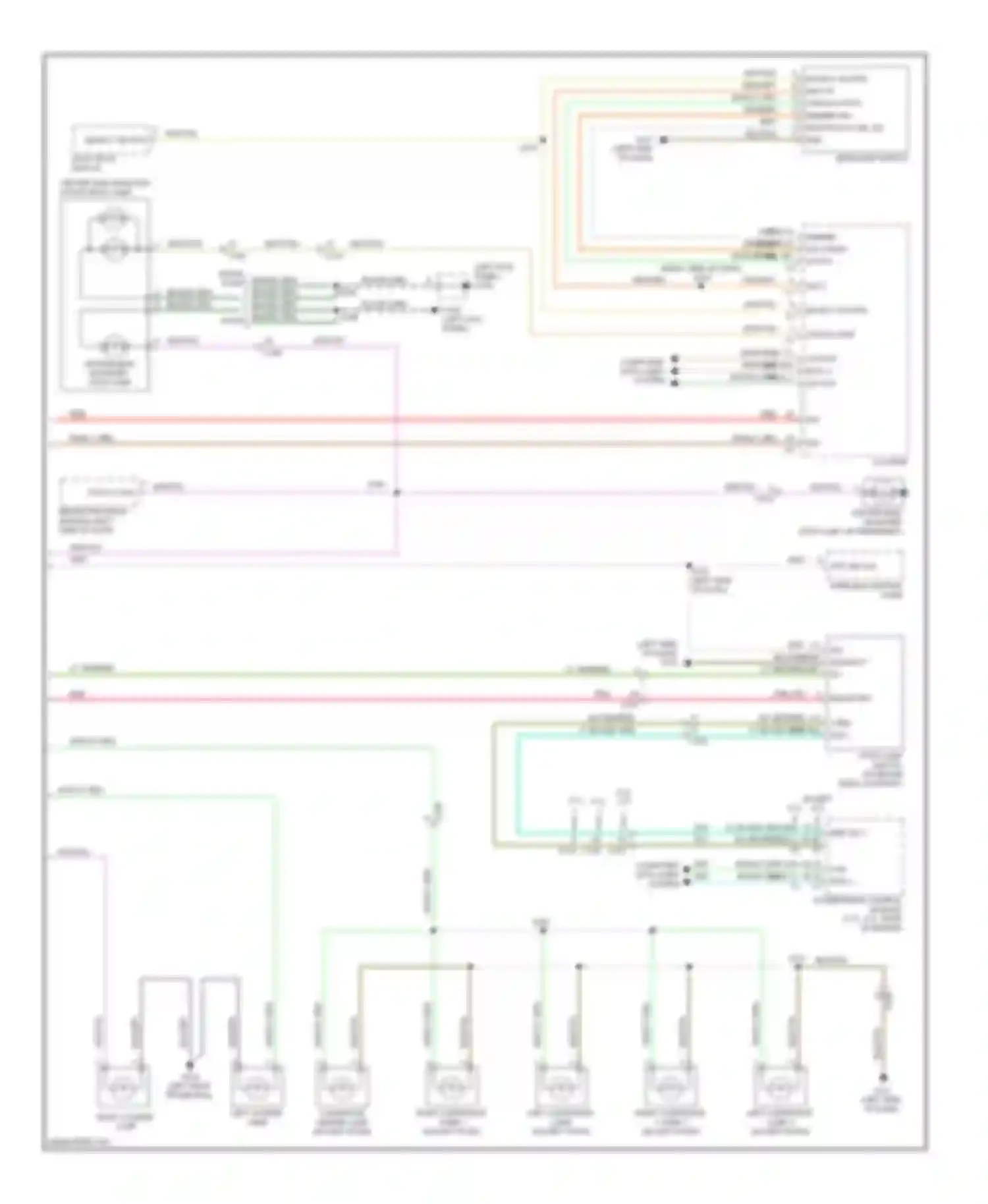 Pickup R2500 Dodge  (1996-2010): Exterior lamps circuit (2 of 2)