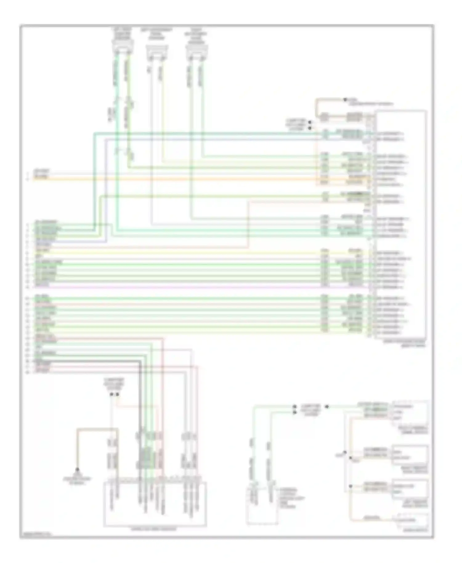Pickup R2500 Dodge  (1996-2010): Navigation circuit (3 of 3)