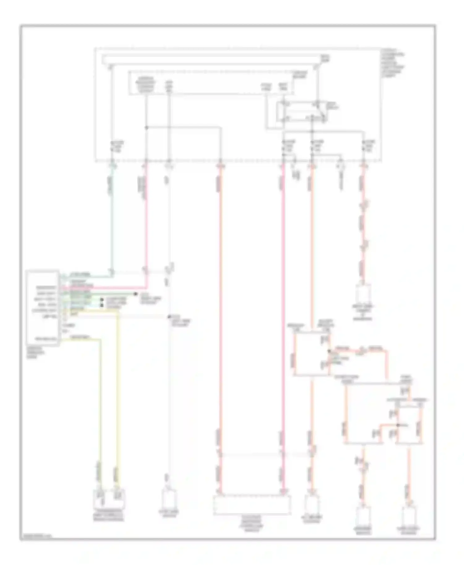 Pickup R2500 Dodge  (1996-2010): Power distribution circuit (3 of 4)