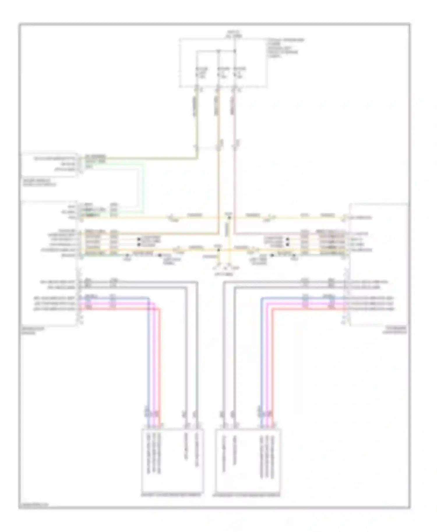 Pickup R2500 Dodge  (1996-2010): Power mirrors circuit, regular cab