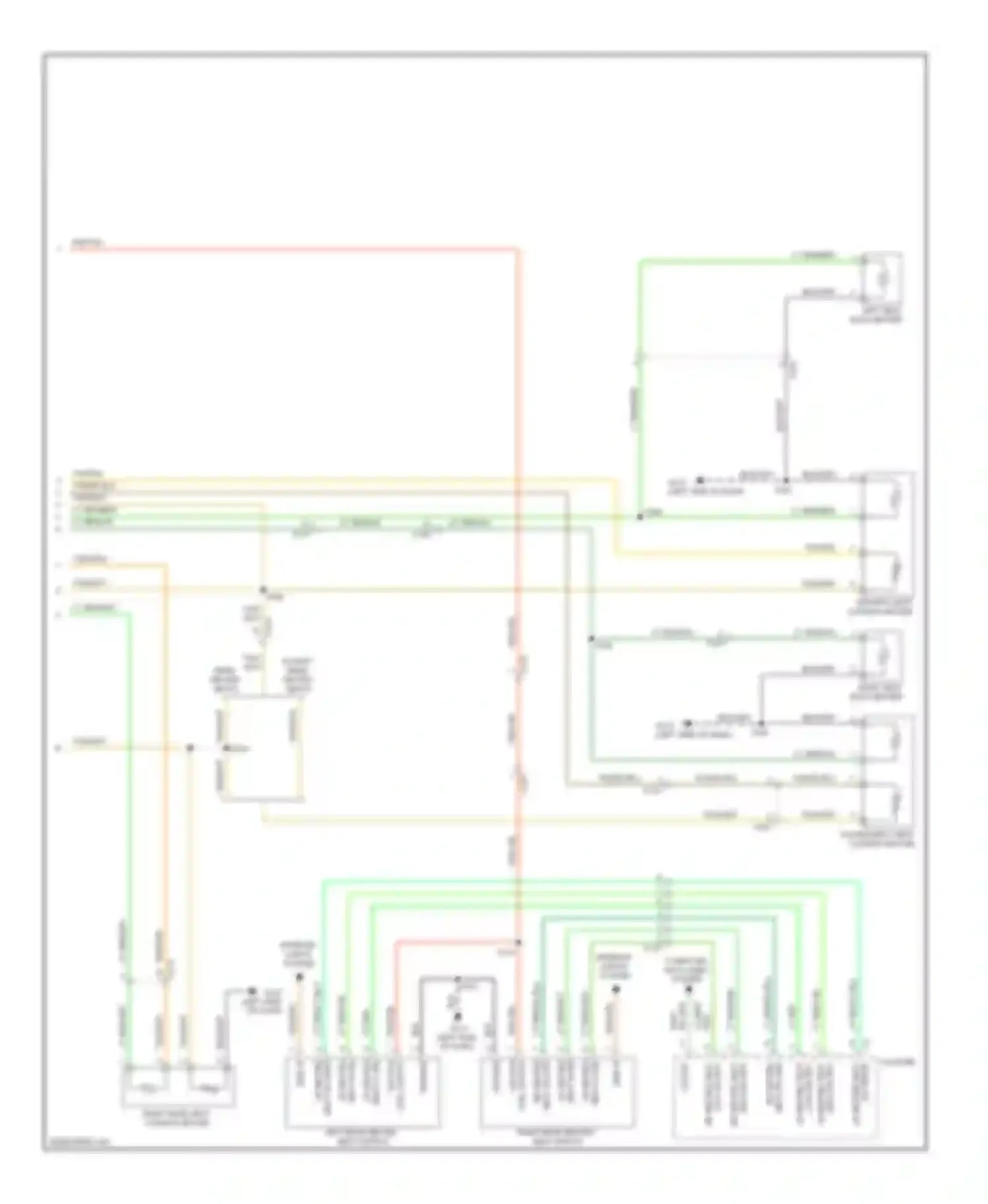 Pickup R2500 Dodge  (1996-2010): Heated seats circuit (2 of 2)