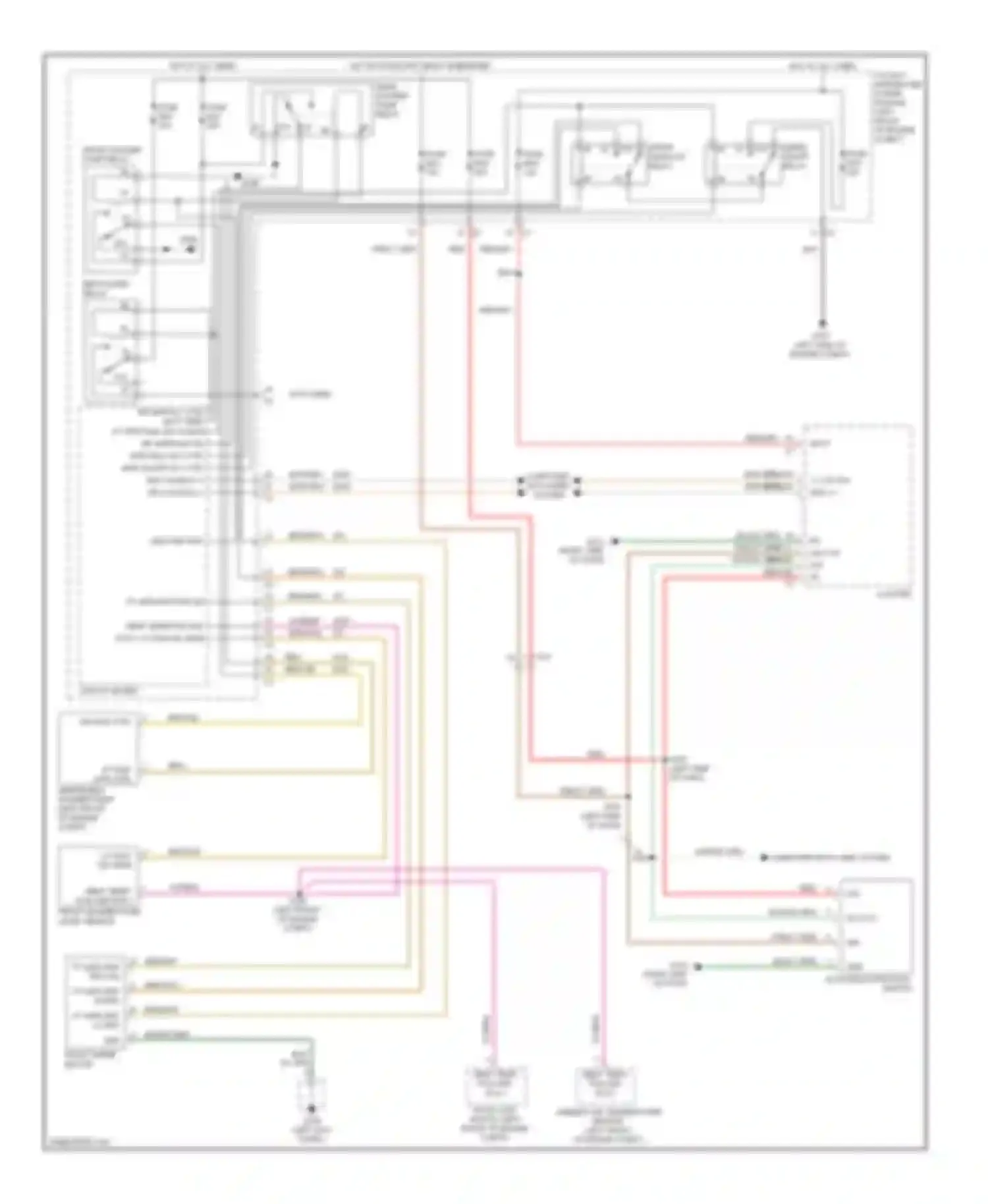 Pickup R2500 Dodge  (1996-2010): Wiper/washer circuit