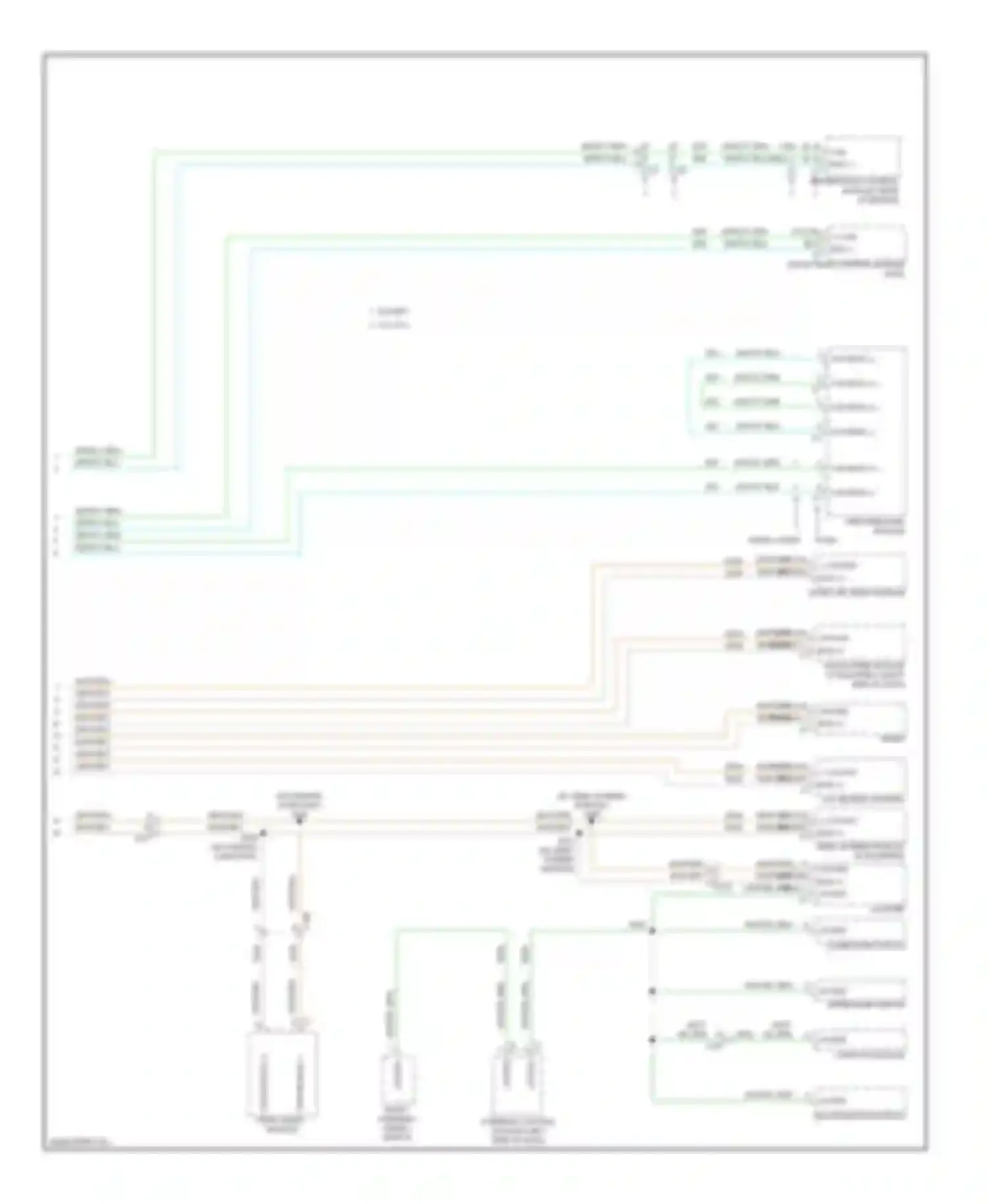 Wiring diagram compass module for Dodge Pickup R2500  (1996-2010) (1 of 4)