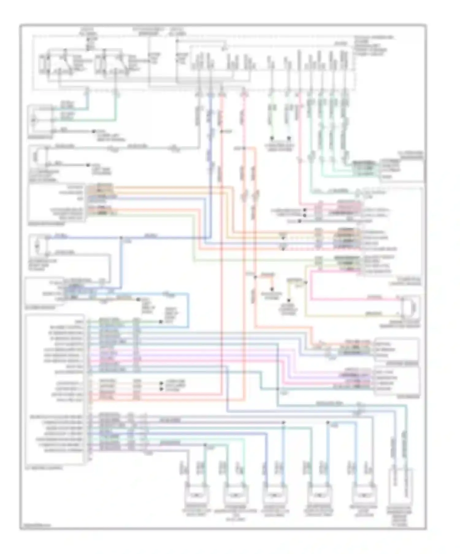 Wiring diagram engine coolant temperature sensor for Dodge Pickup R2500  (1996-2010) (1 of 6)
