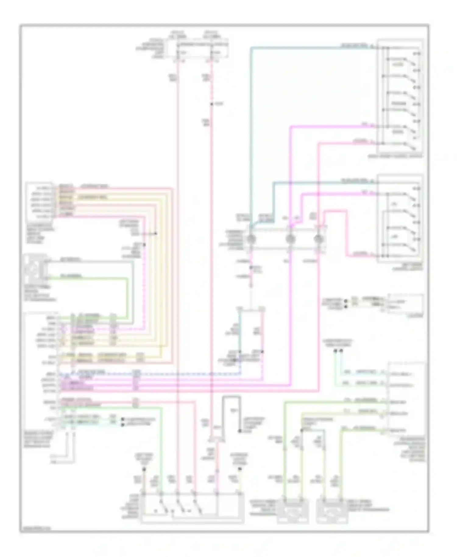 Wiring diagram sens sig for Dodge Pickup R2500  (1996-2010) (1 of 6)