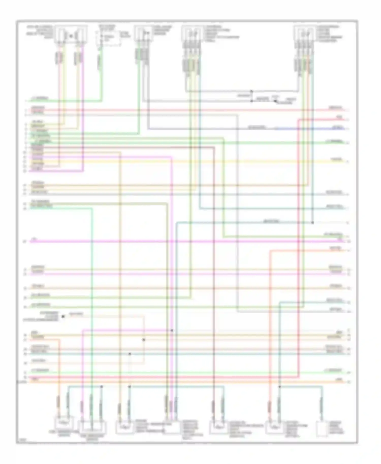 Wiring diagram vehicle speed control switches for Dodge Pickup R2500  (1996-2010) (1 of 1)
