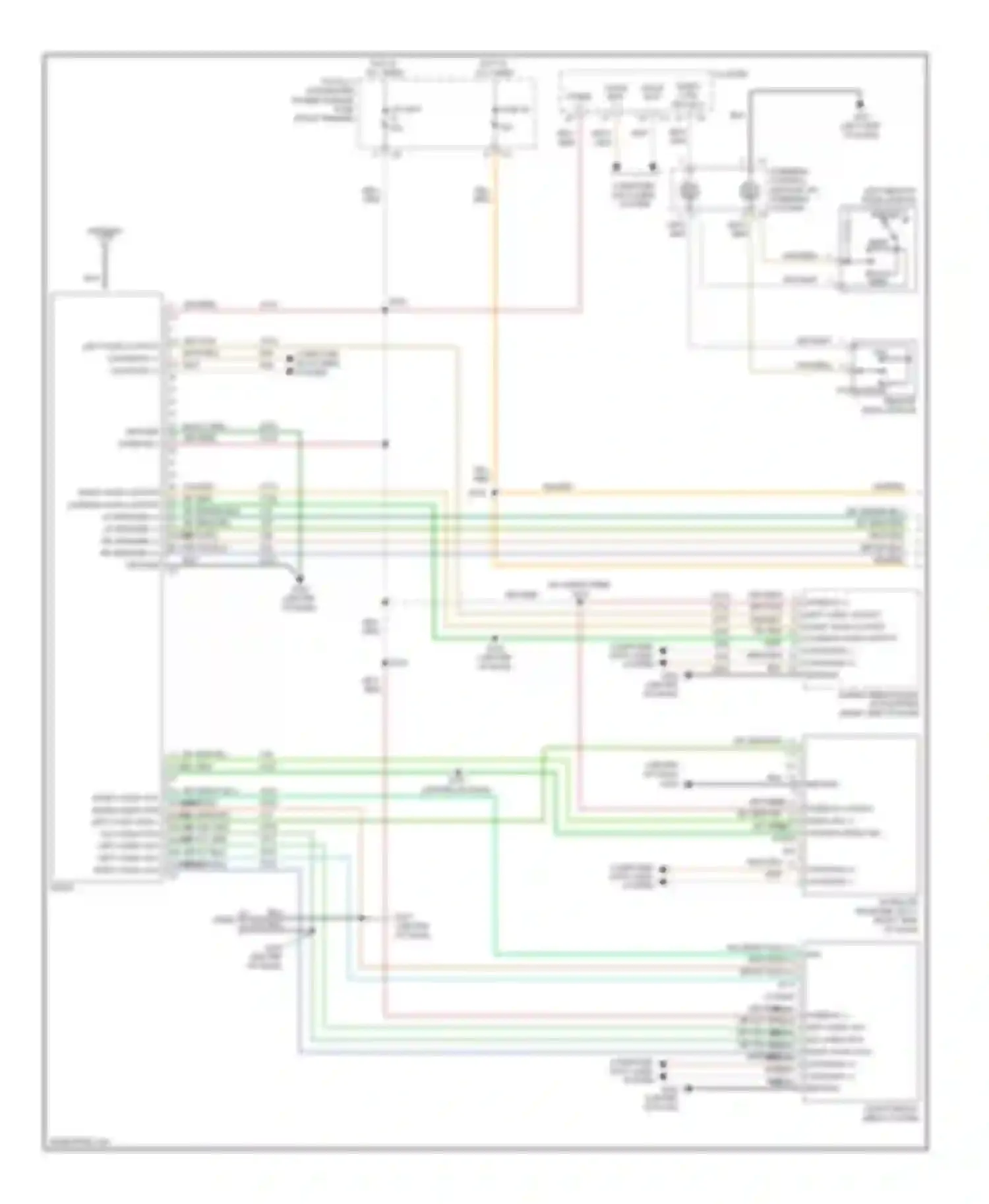 Wiring diagram vol dn right remote radio switch for Dodge Pickup R2500  (1996-2010) (3 of 7)