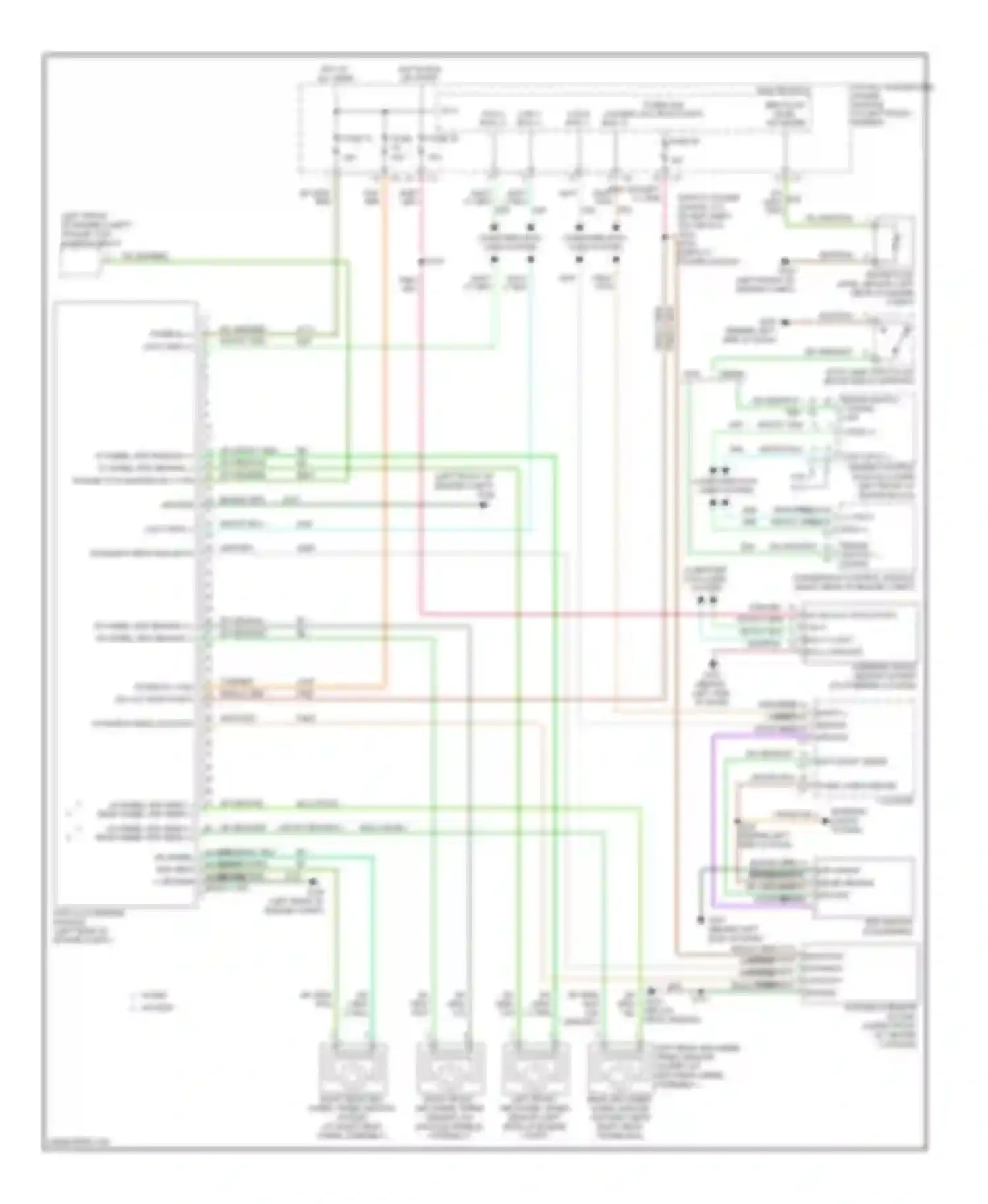 Wiring diagram w/ esp w/o esp for Dodge Pickup R2500  (1996-2010) (1 of 1)