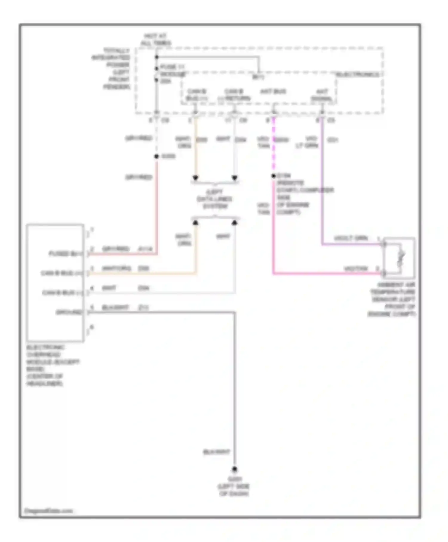 Wiring diagram wht for Dodge Pickup R2500  (1996-2010) (15 of 150)